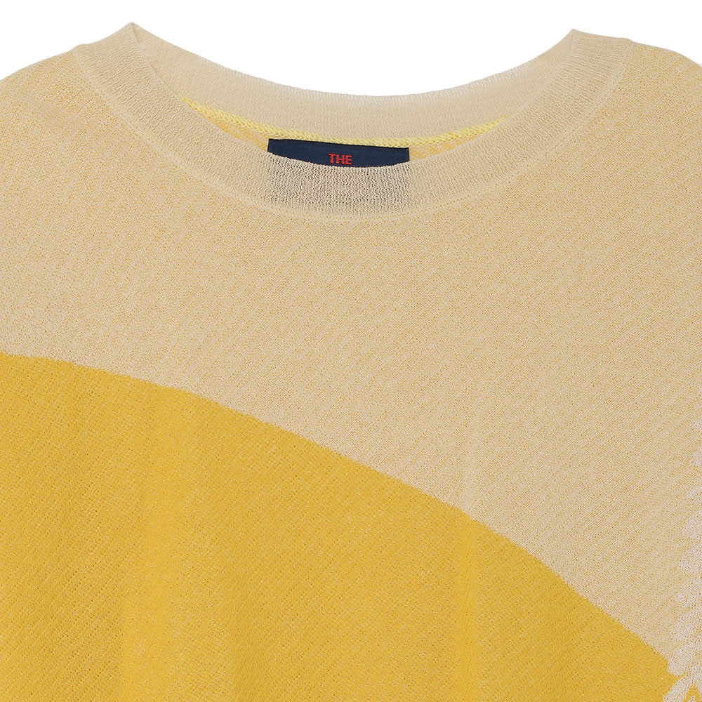 Girls Light Yellow Short Sleeves Sweater - CÉMAROSE | Children's Fashion Store - 3