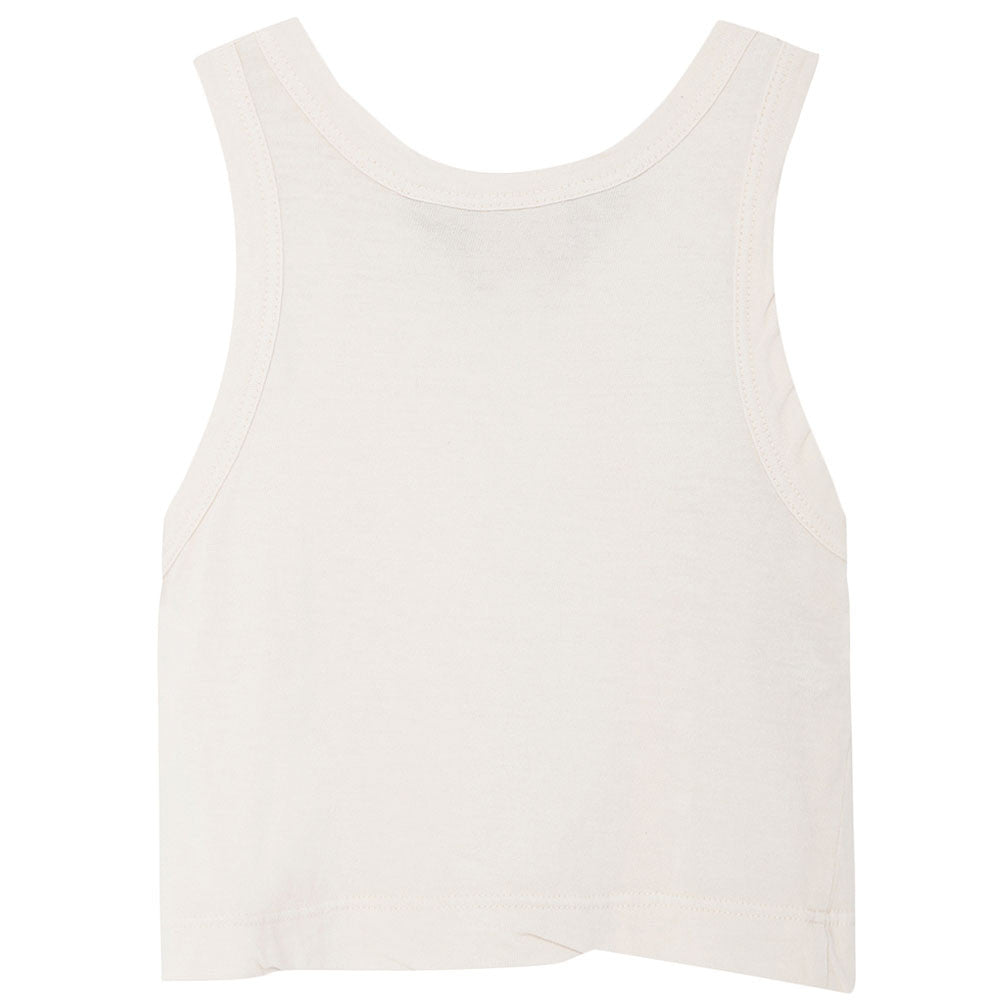 Baby Girls White Cotton Vest - CÉMAROSE | Children's Fashion Store - 2