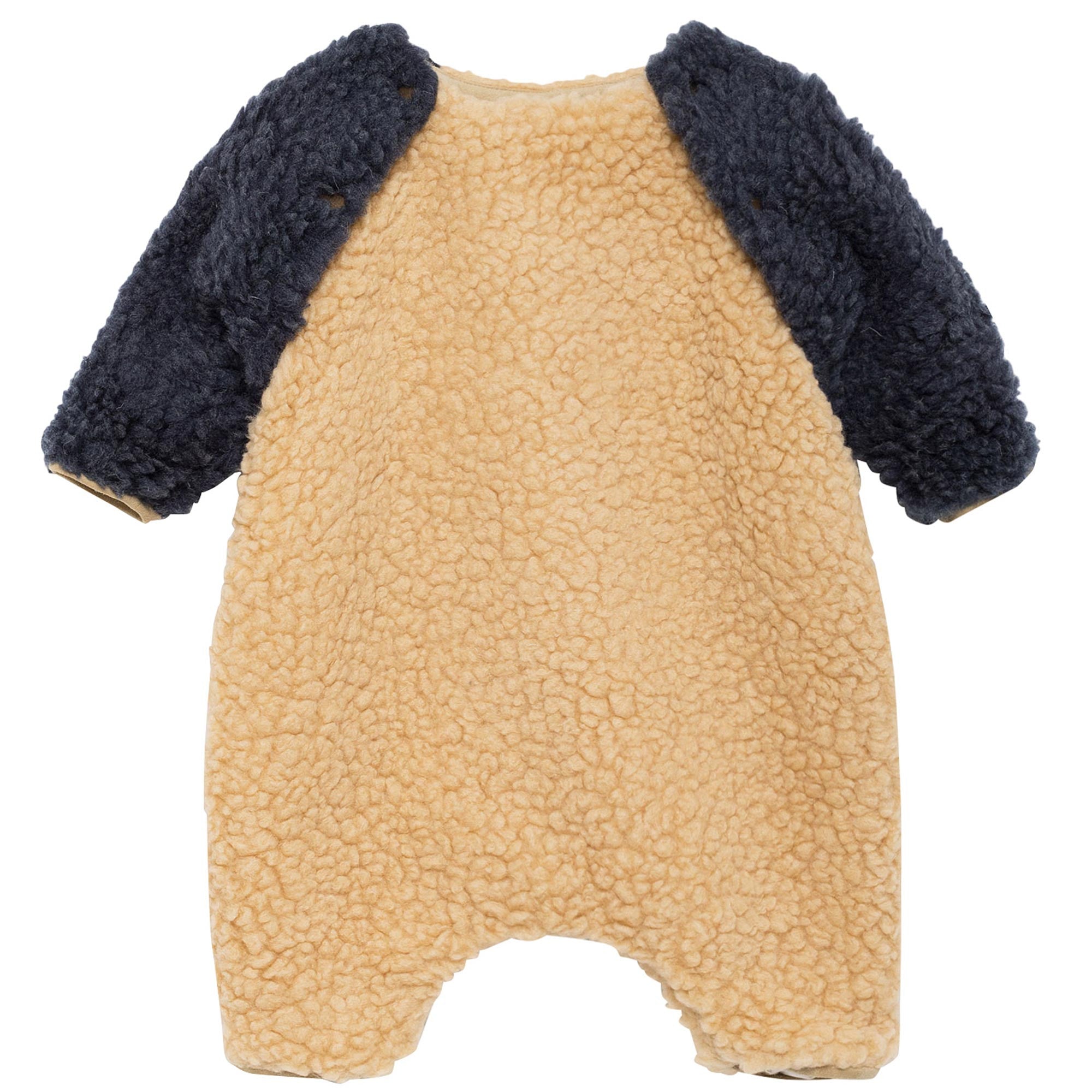 Baby Beige Panda Babysuit