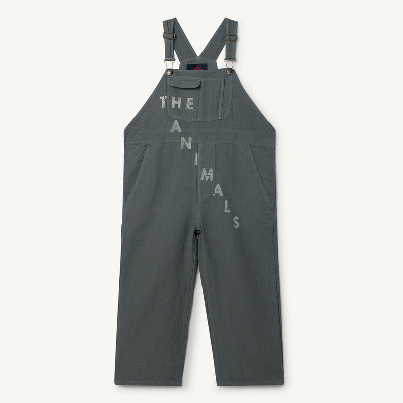 Girls & Boys Grey Cotton Trousers