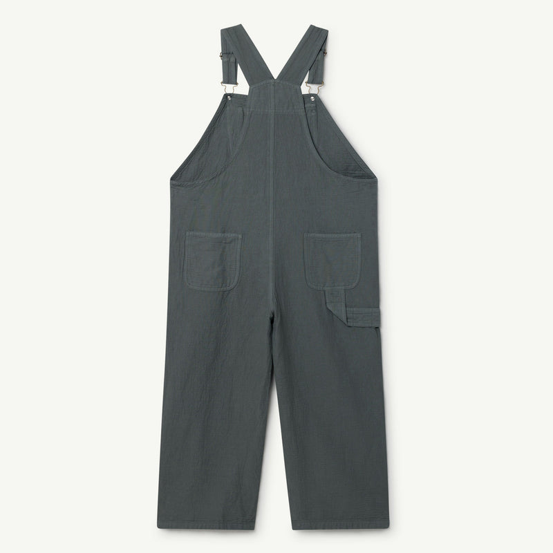Girls & Boys Grey Cotton Trousers