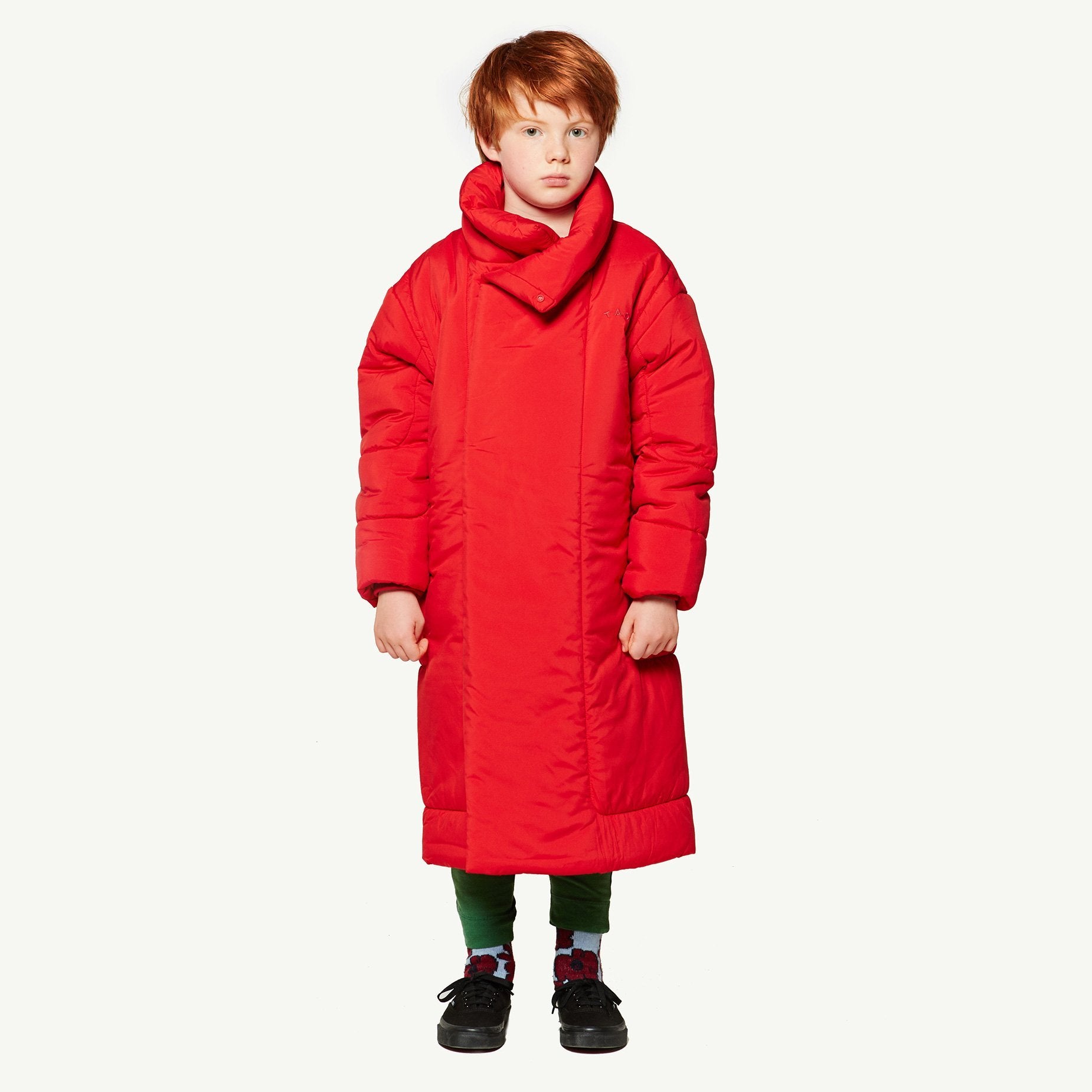 Girls Red Apple Coat