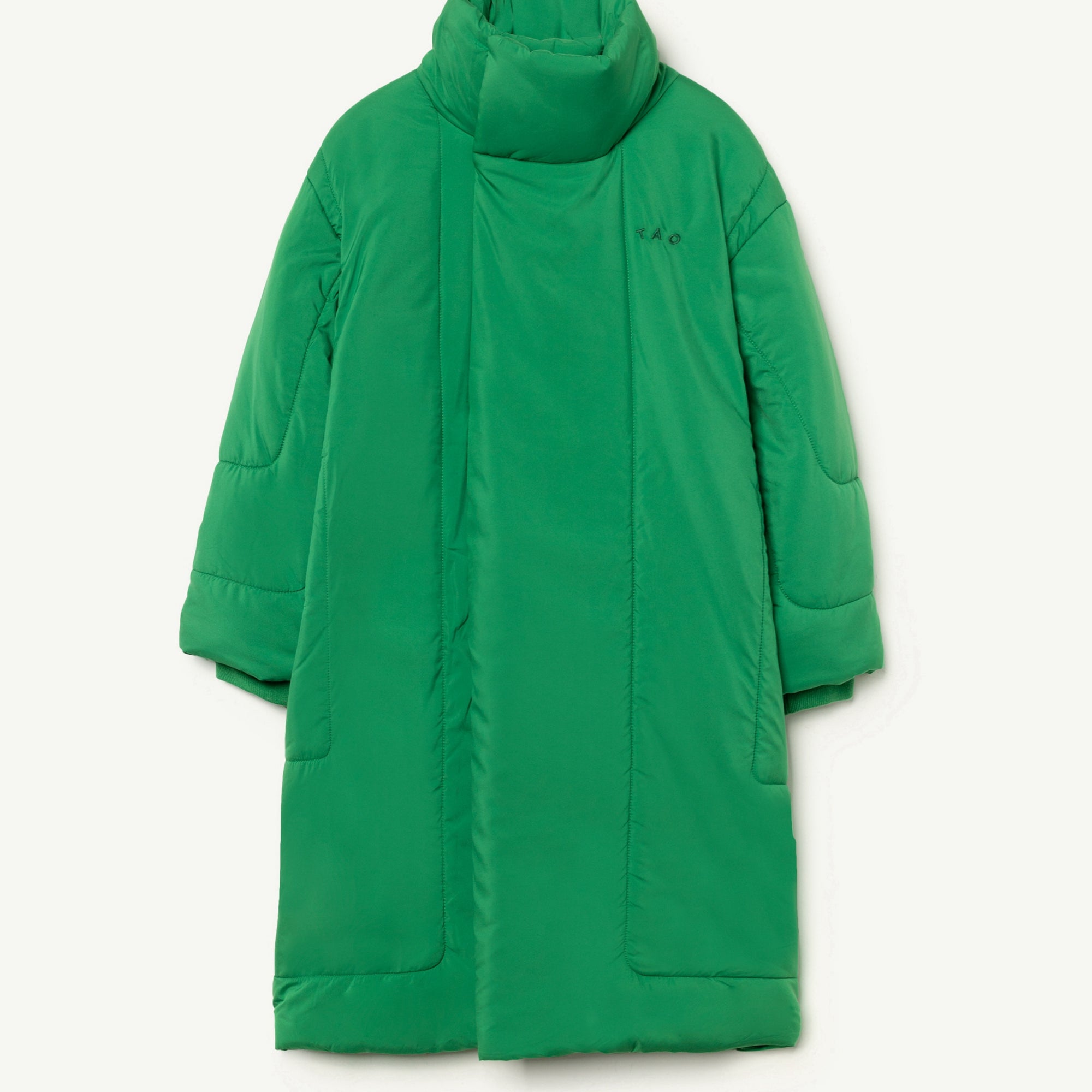 Girls Green Grass Coat