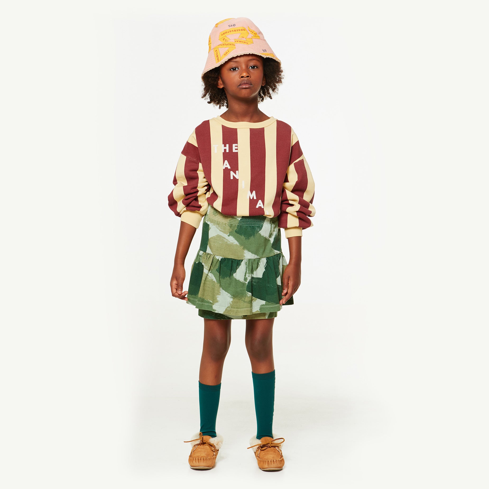Girls & Boys Rose Triangles Cotton Hat