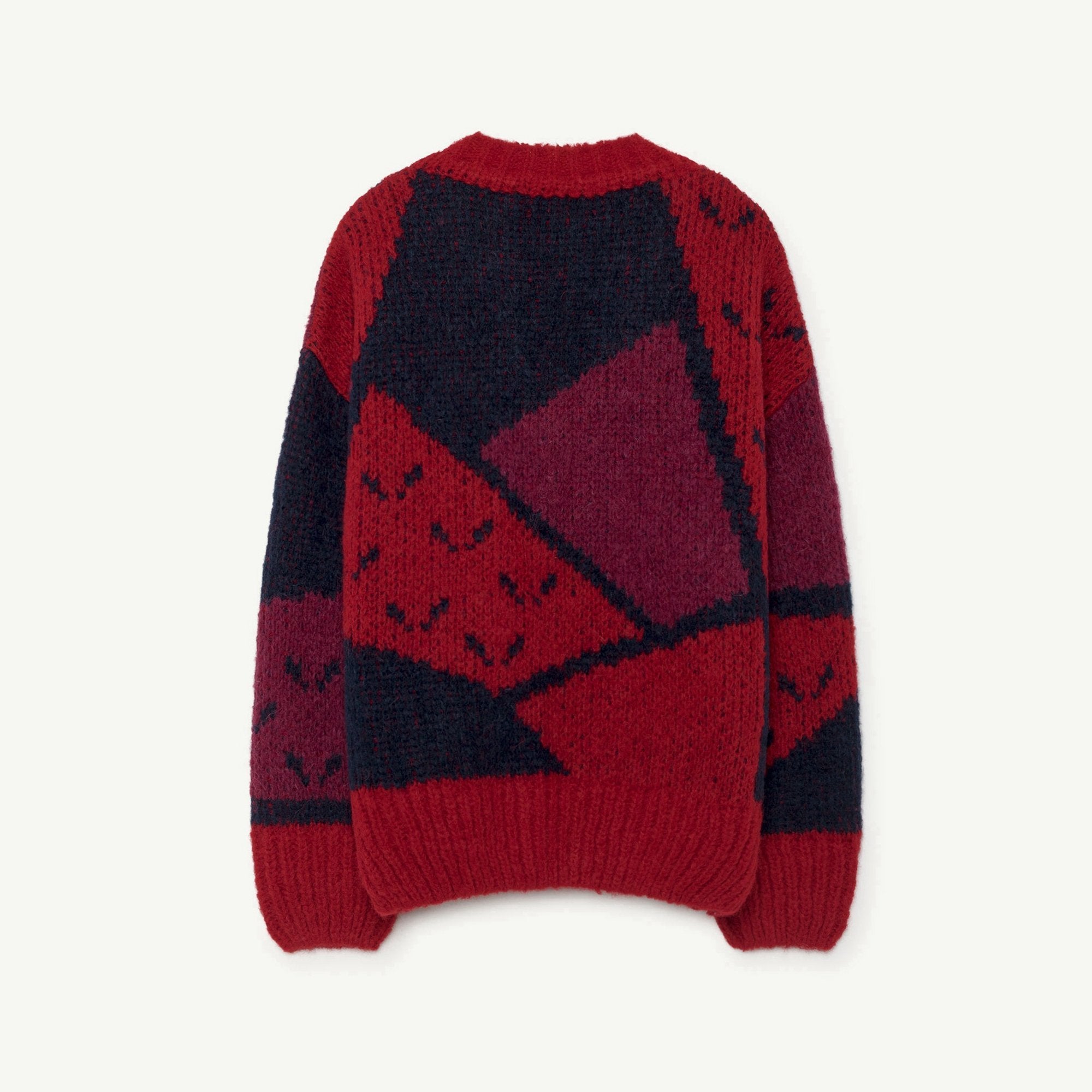 Girls Red Apple Cardigan
