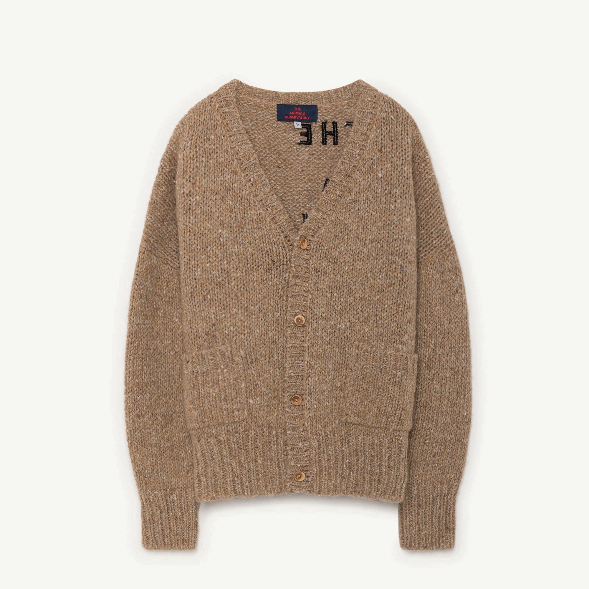 Girls & Boys Sand Wool Cardigan