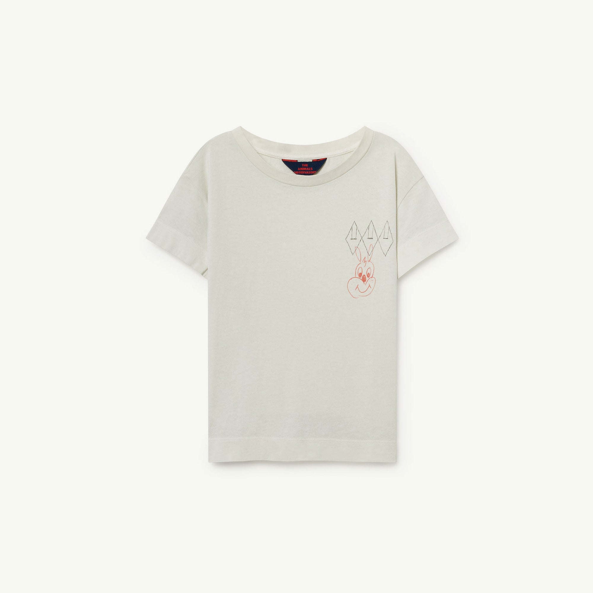 Boys & Girls White Logo Cotton T-shirt