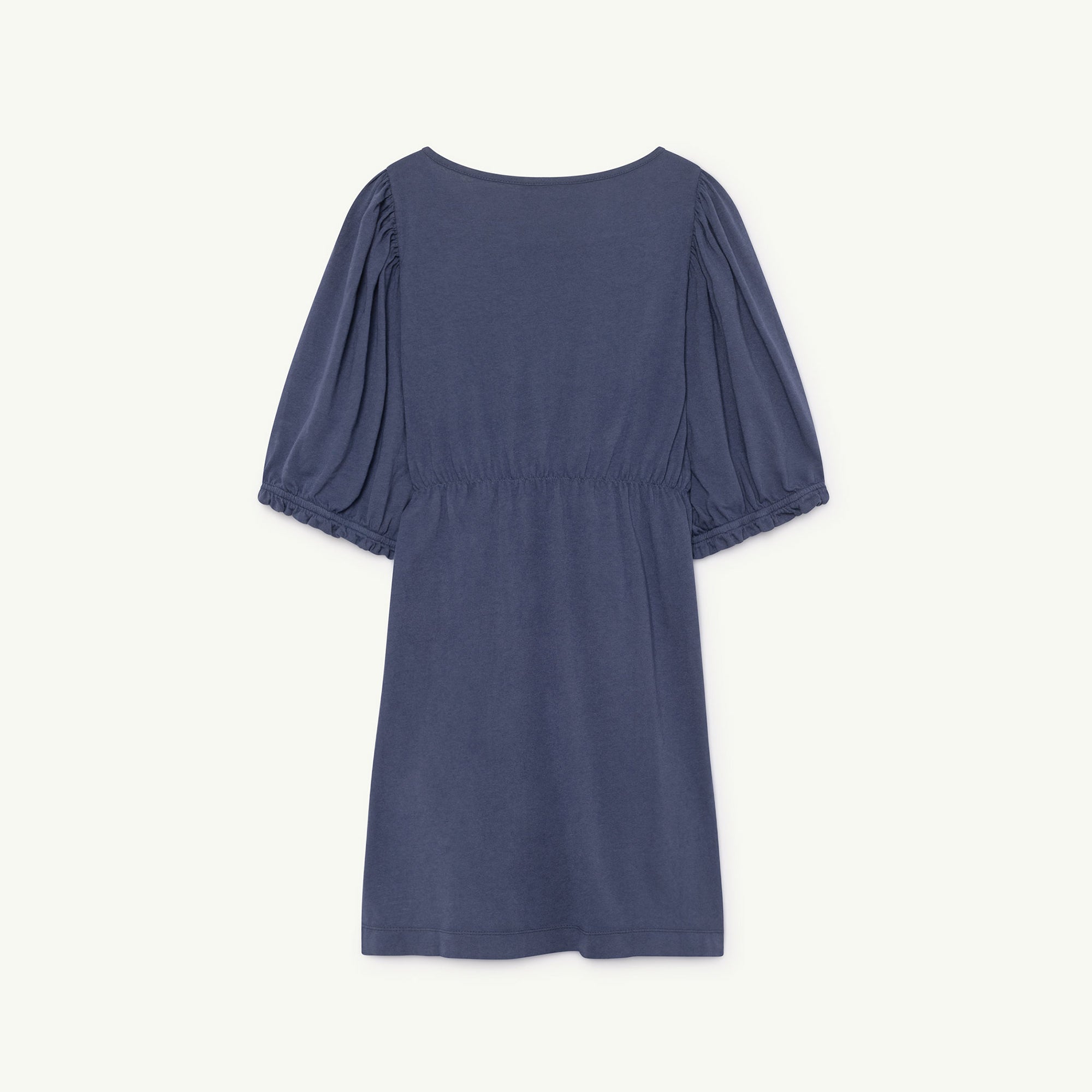 Girls Blue Shells Cotton Dress