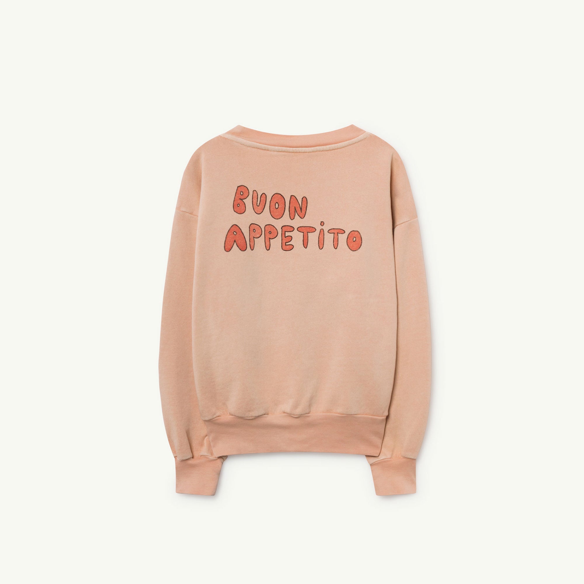 Girls Pink Merci Cotton Sweartshirt