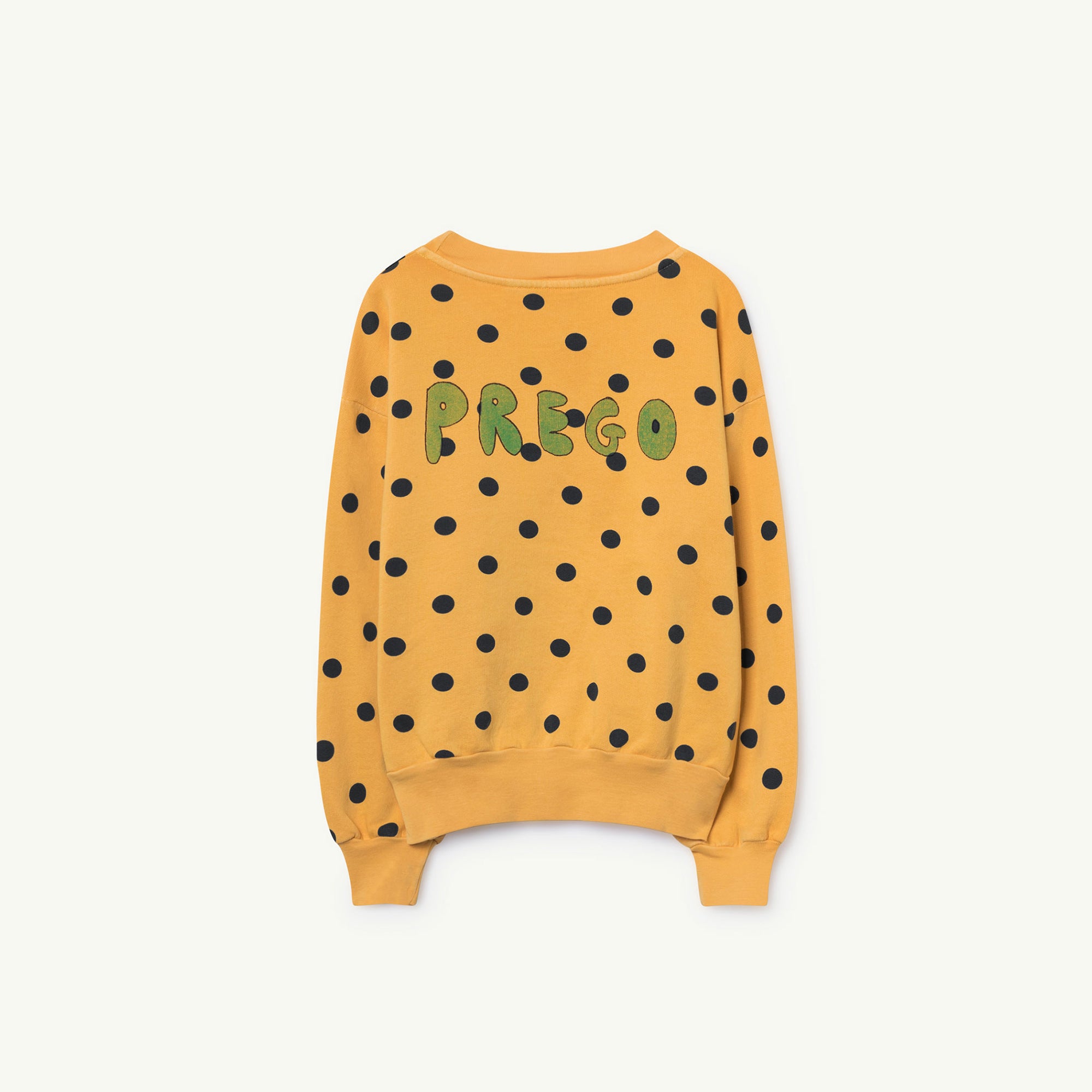 Girls Yellow Cotton Sweatshirt