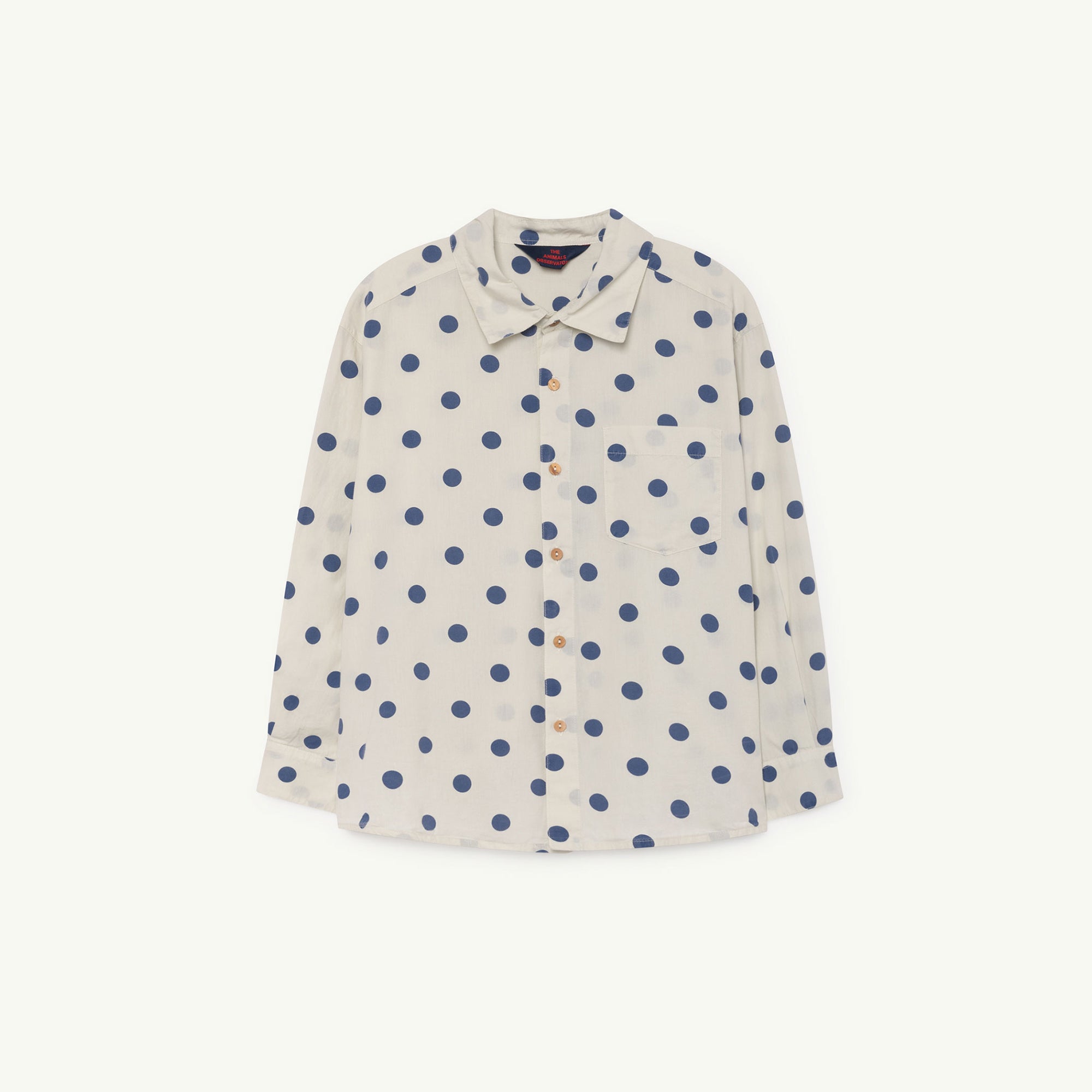 Girls & Boys White Cotton Shirt