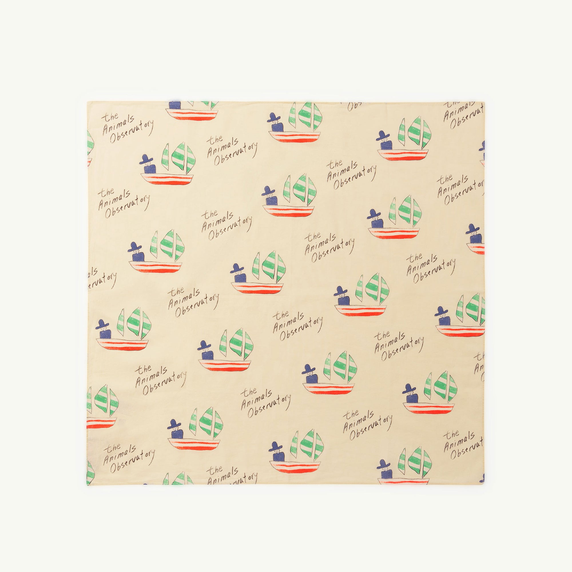 Girls Pink Printed Cotton Scarf