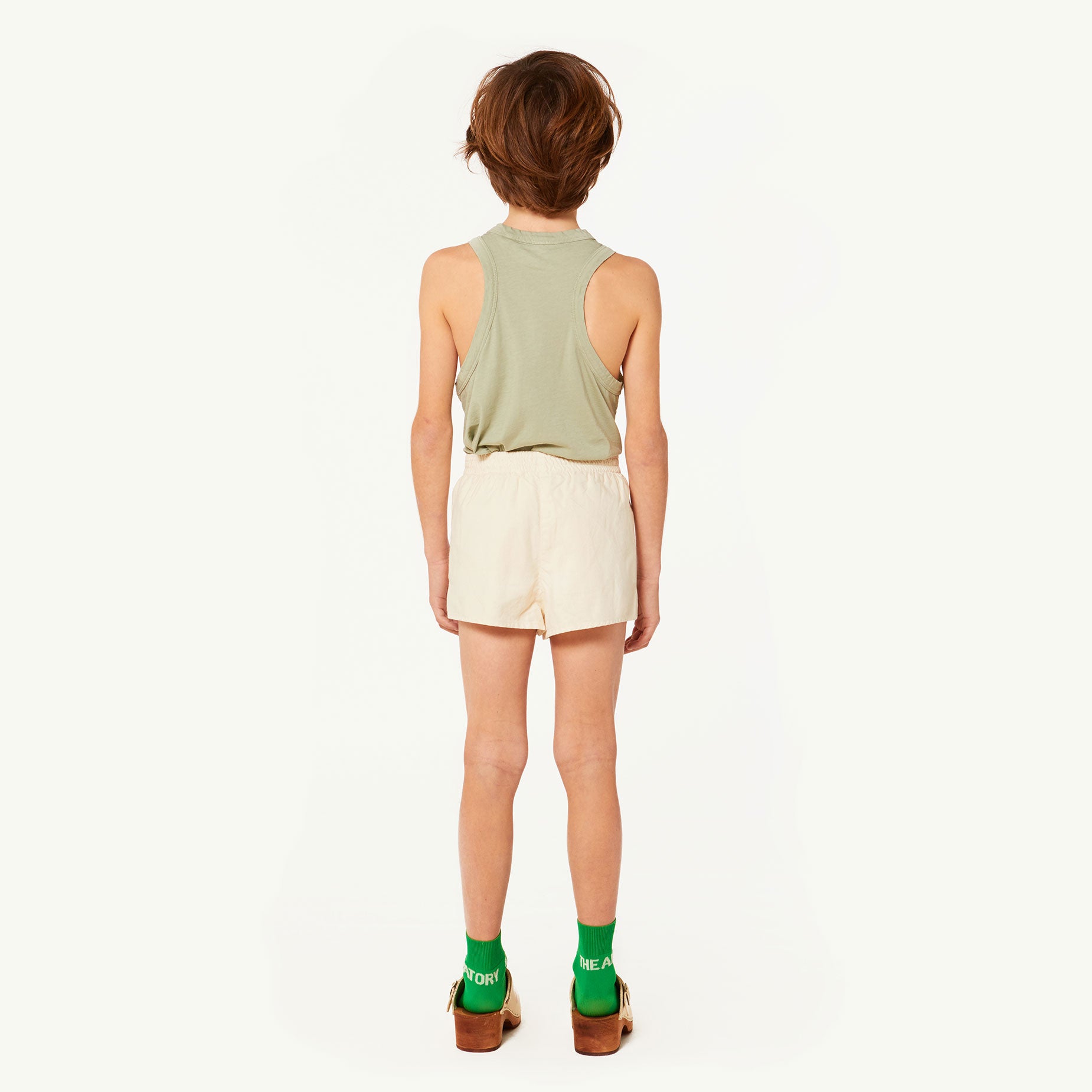 Girls & Boys White Rabbit Cotton Shorts