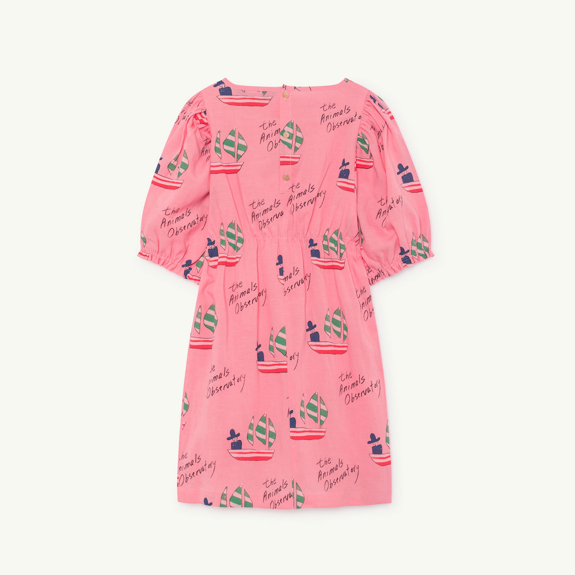 Girls Pink Ships Dress