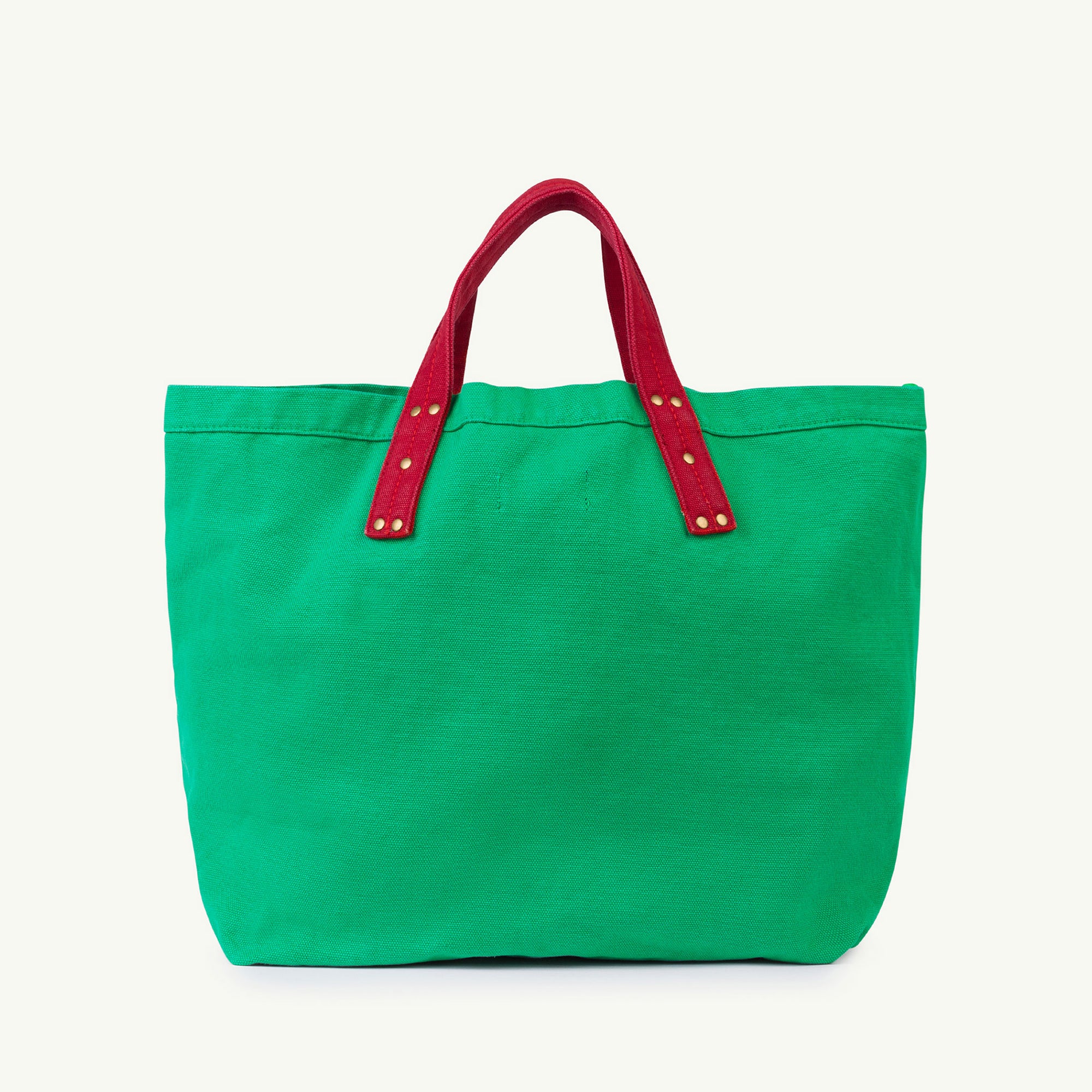 Girls Green Cotton Handbag