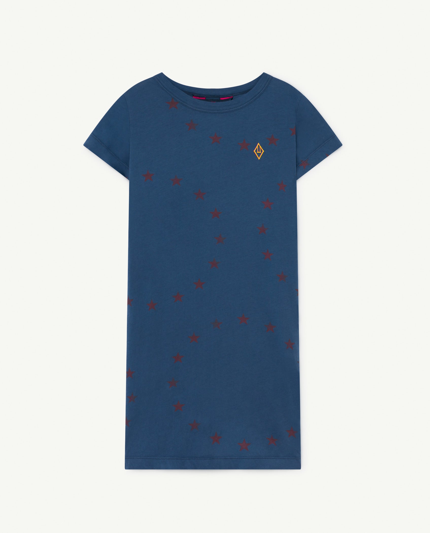 Girls Blue Stars Cotton Dress