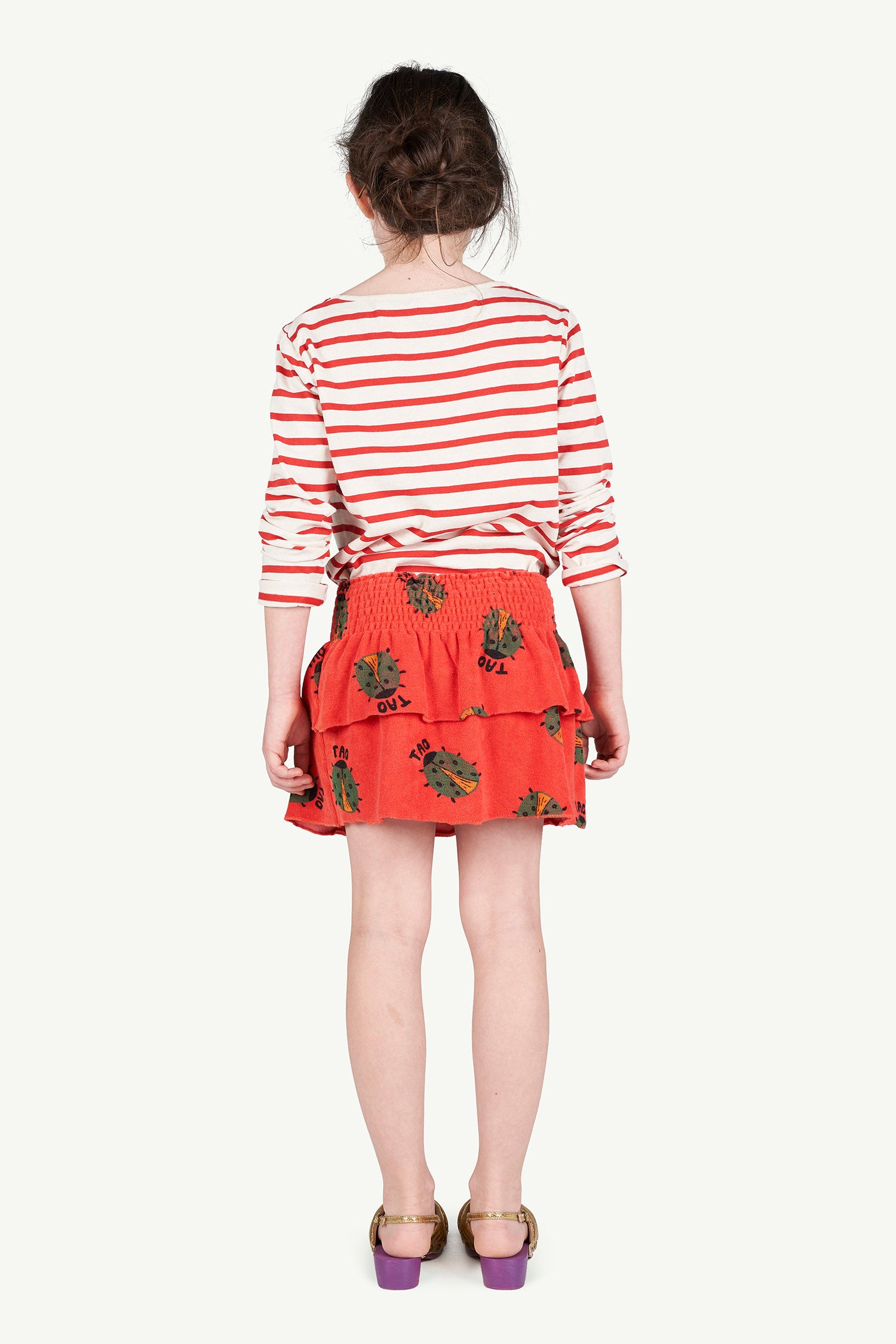 Boys & Girls Red Stripe Cotton Top