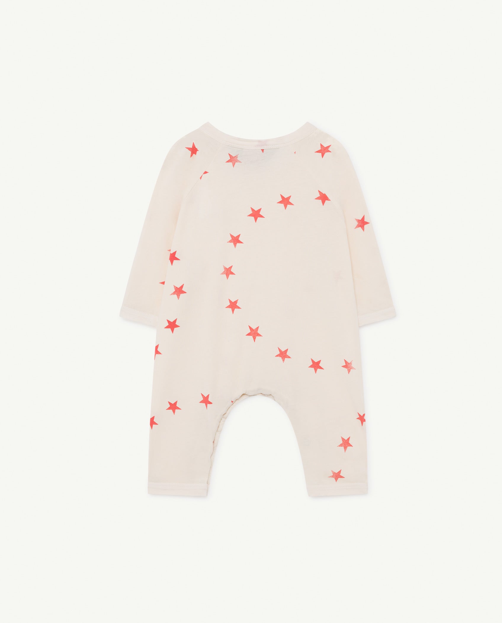 Baby Girls White Stars Cotton Babysuit