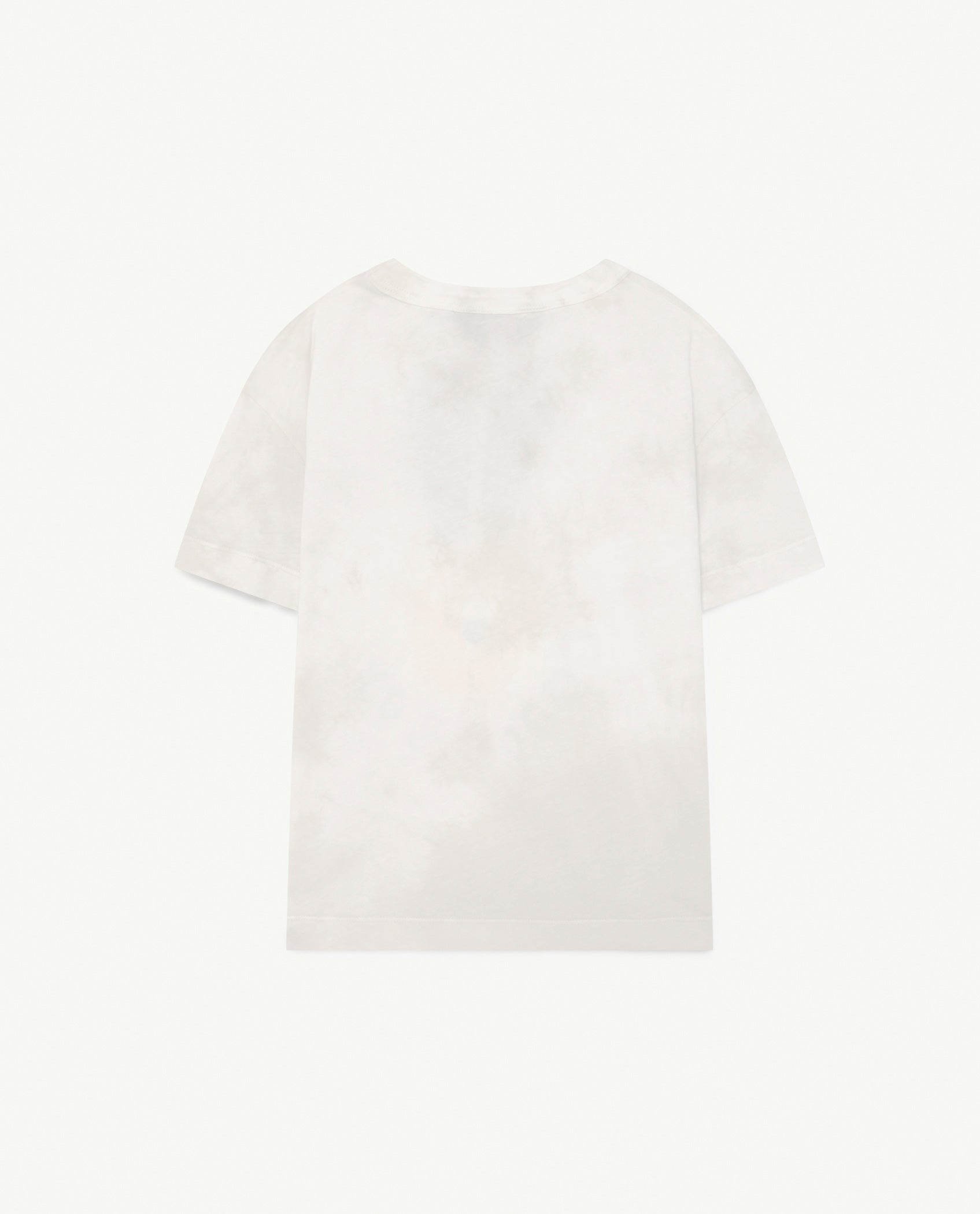 Boys & Girls White Dog Print Cotton T-Shirt