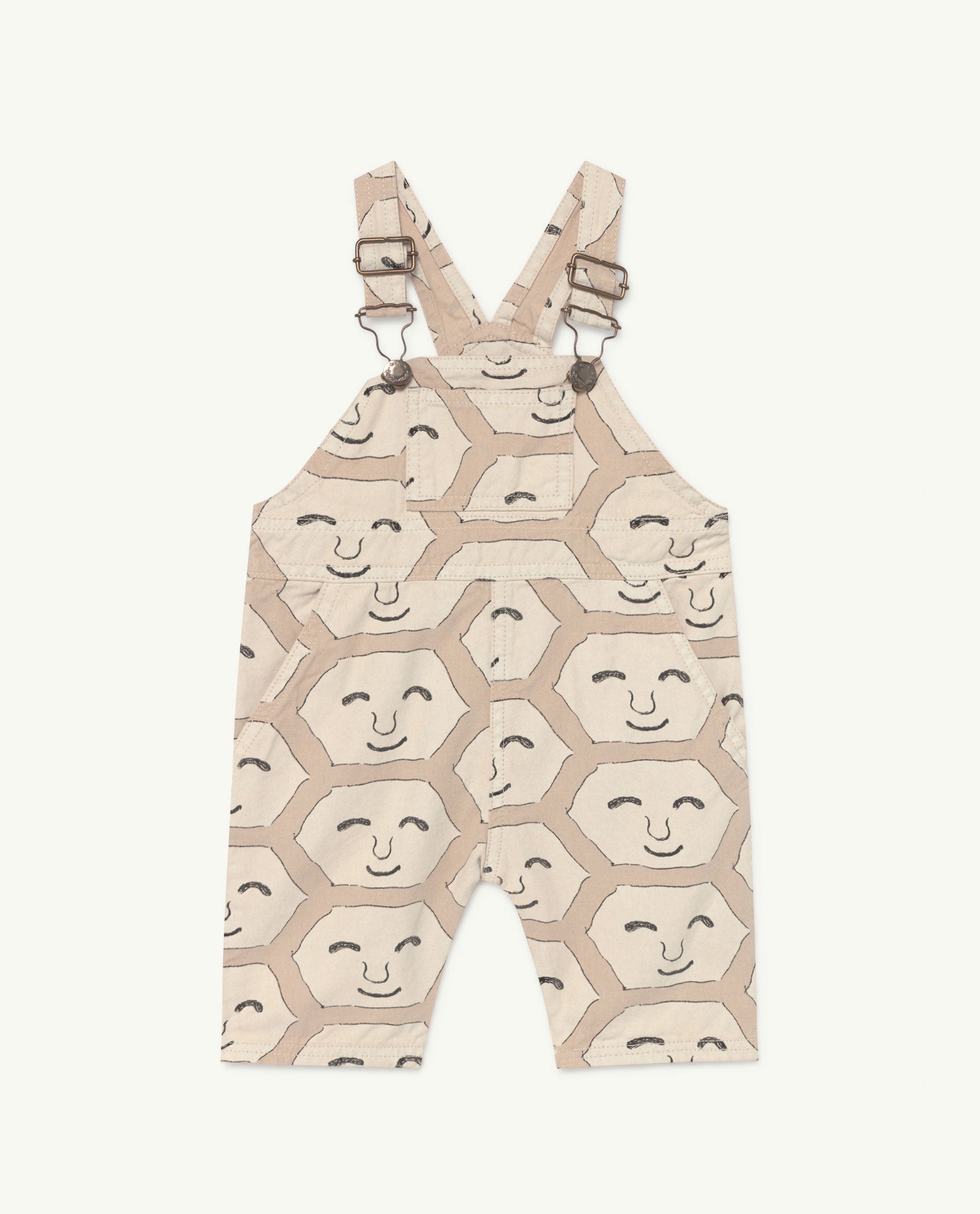 Baby Boys  & Girls Pink Face Cotton Jumpsuit