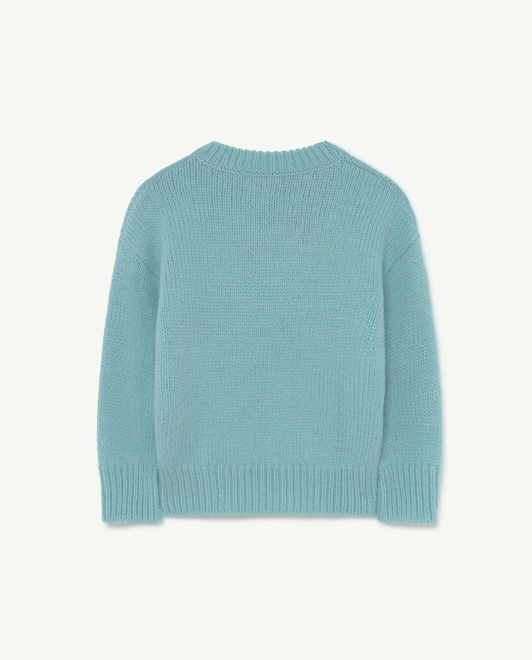 Boys & Girls Soft Blue Organic Wool Sweater