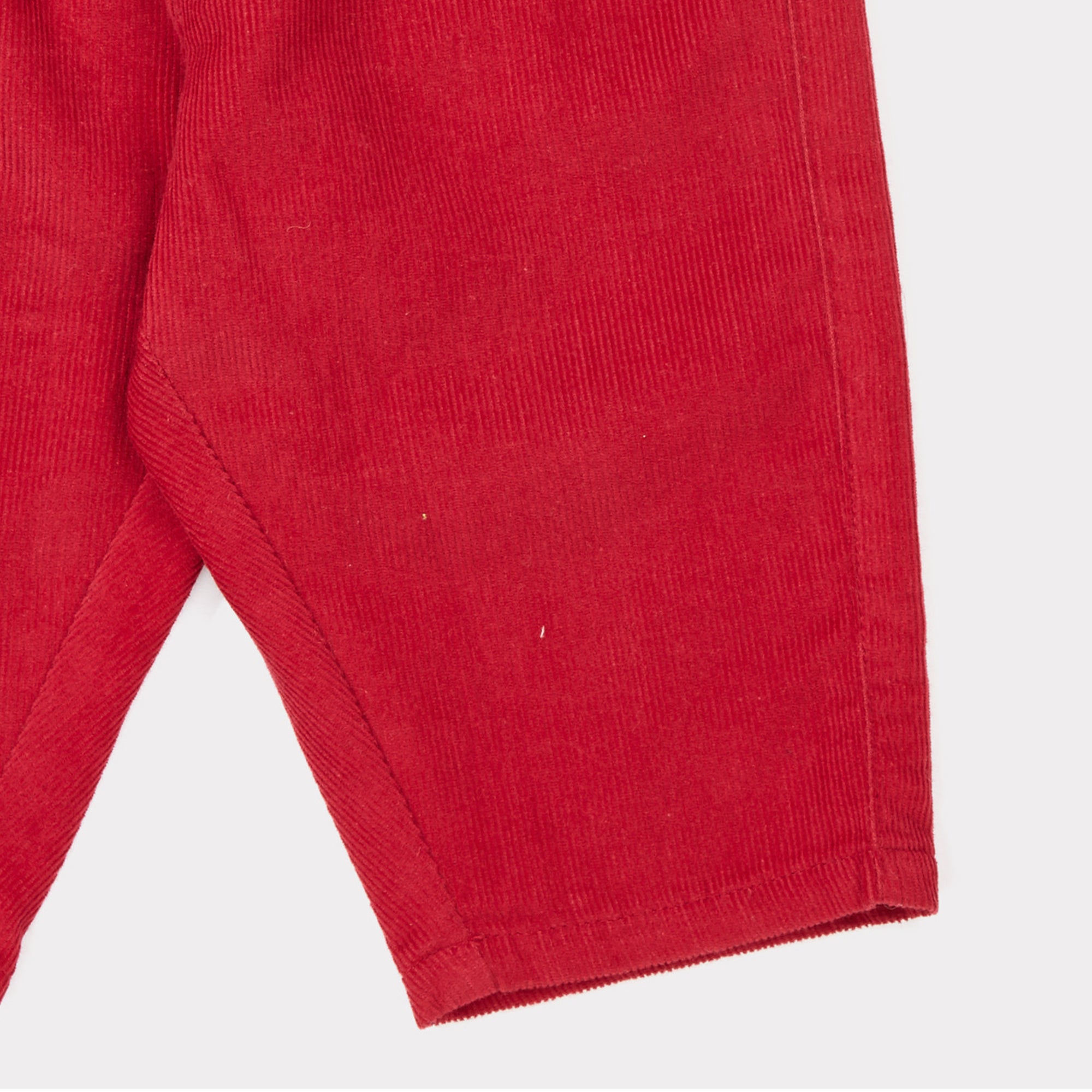 Baby Tomato Cotton Woven Trousers