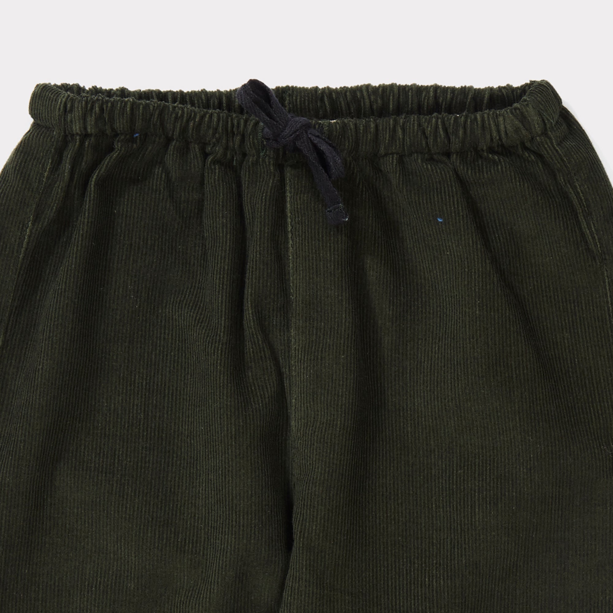 Baby Forest Green Cotton Trousers