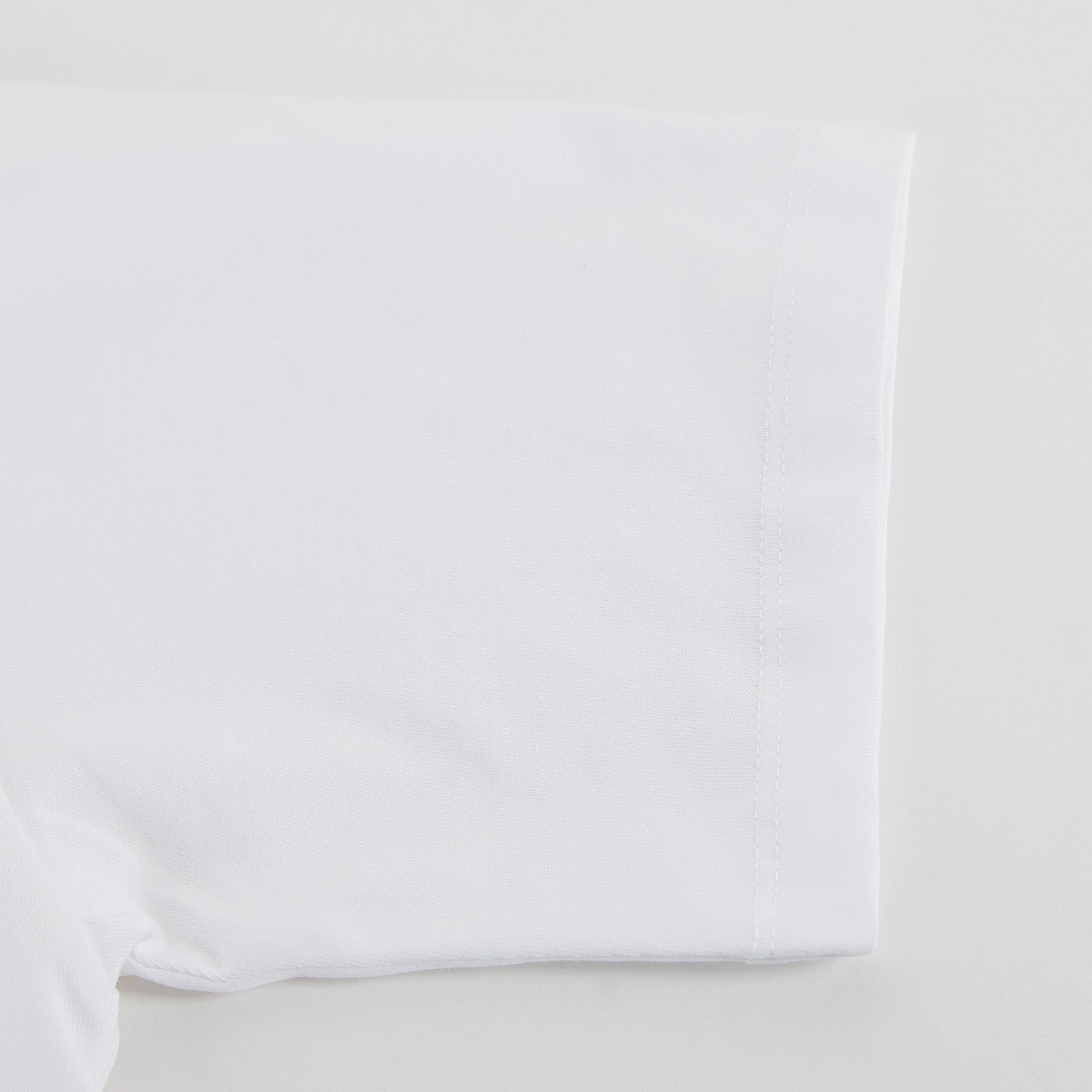 Boys & Girls White Logo Cotton T-Shirt