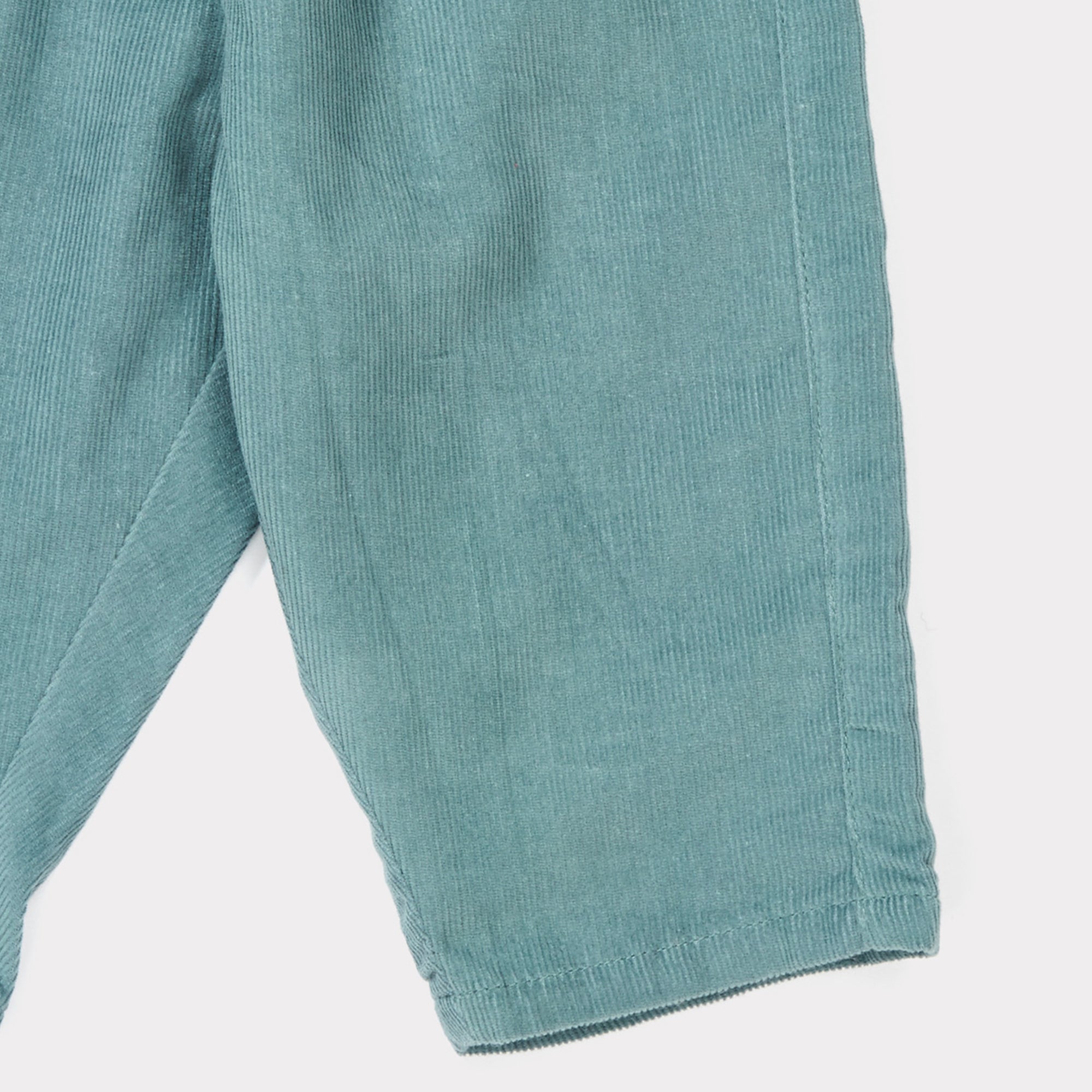 Baby Cameo Blue Cotton Woven Trousers
