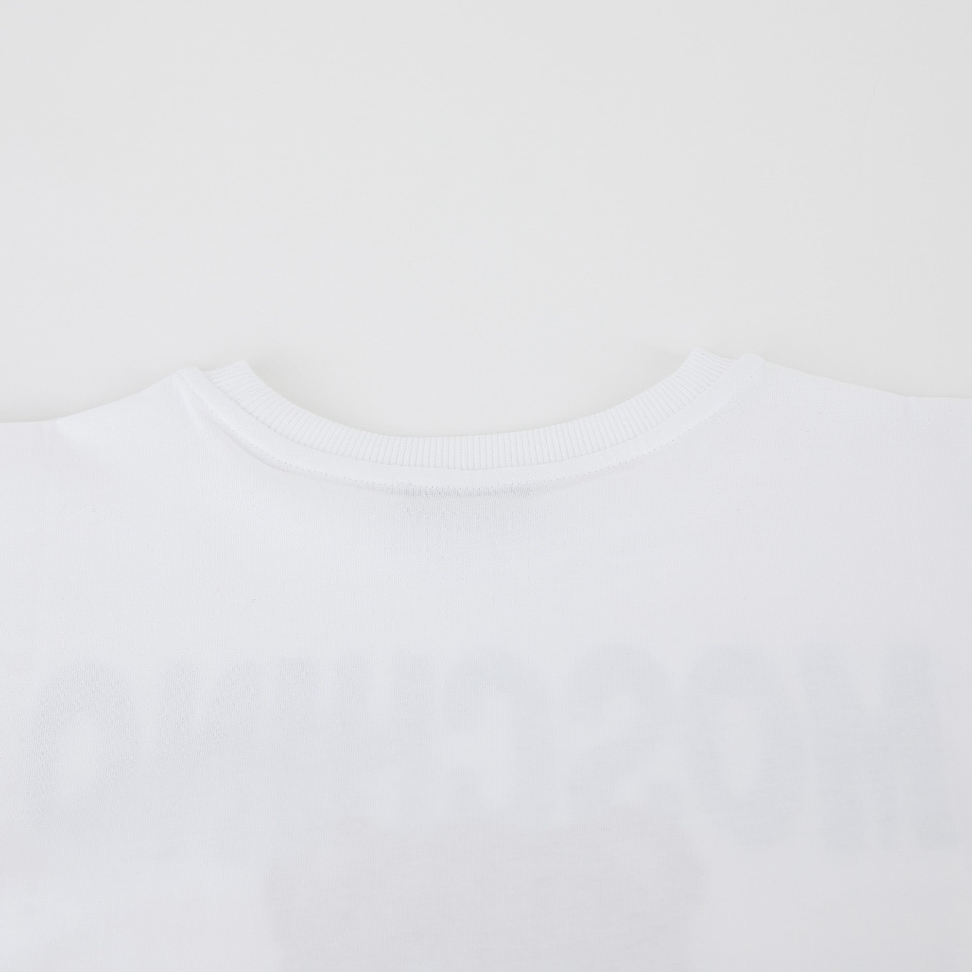 Boys & Girls White Logo Cotton T-Shirt