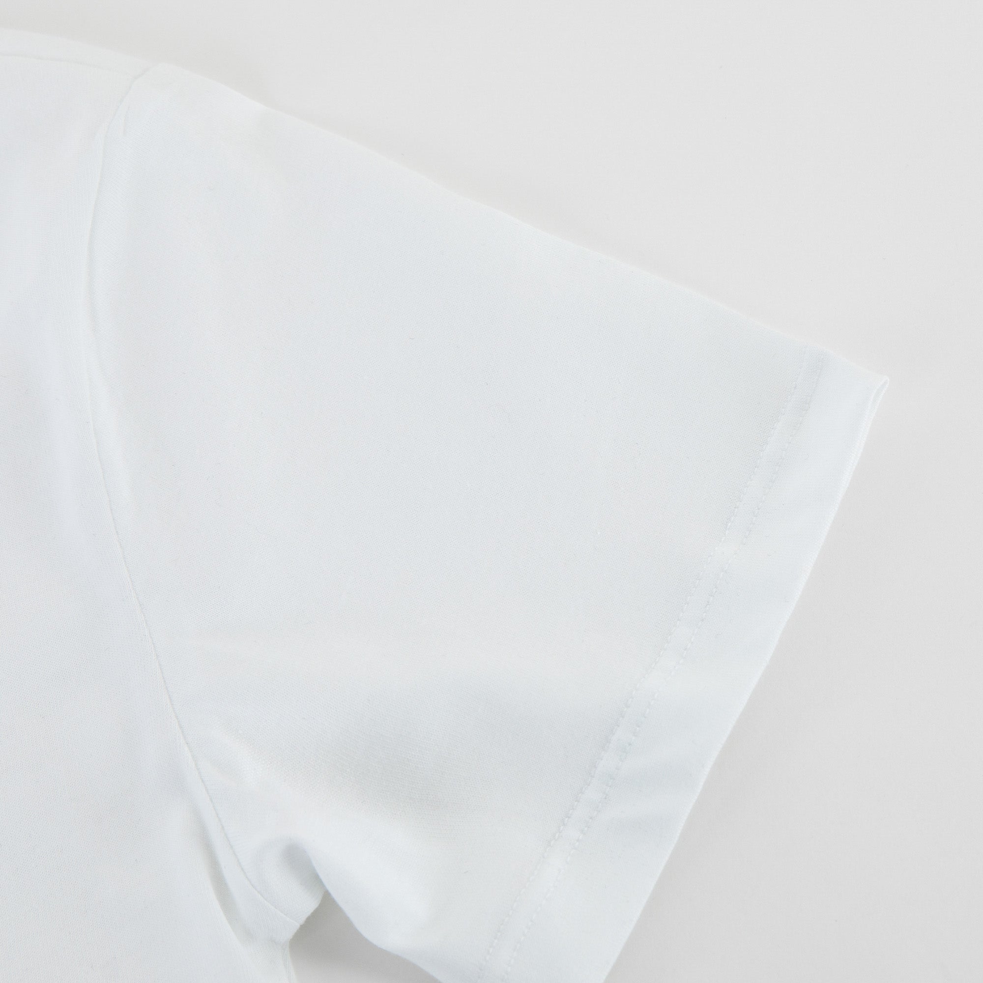 Girls White Logo Cotton T-Shirt