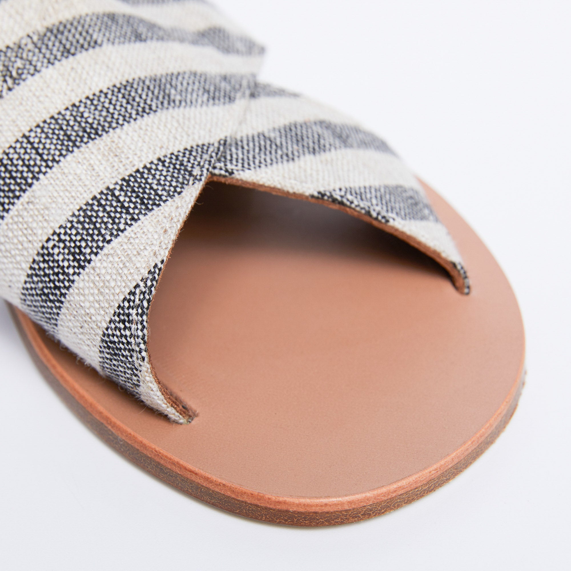 Boys & Girls Black Stripes Sandals