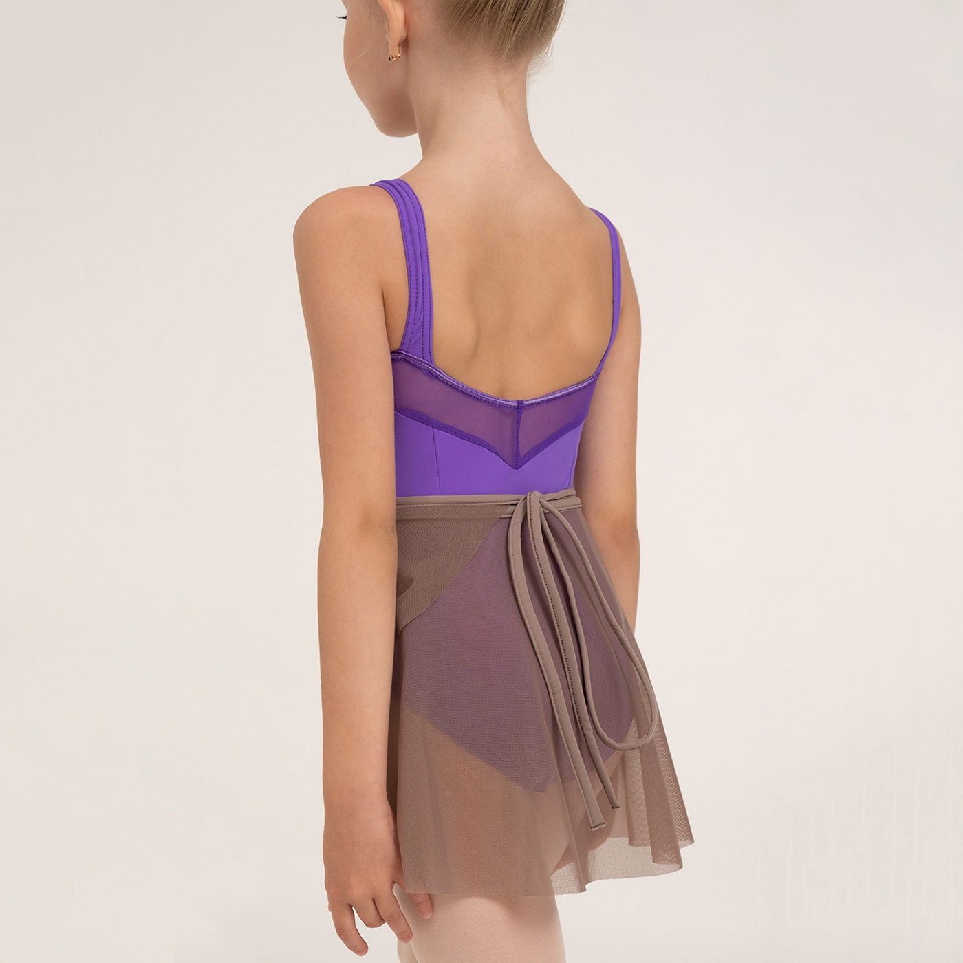 Girls Coffee Ballet Skirt