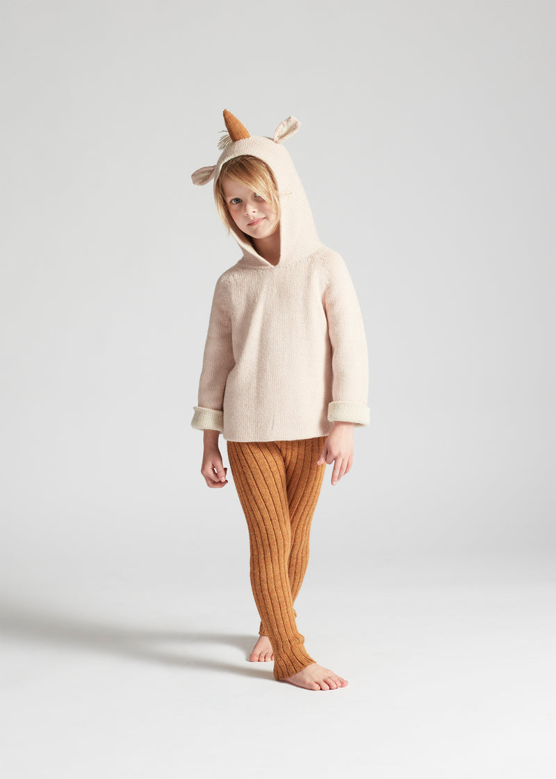 Baby Yellow Alpaca Wool Trousers