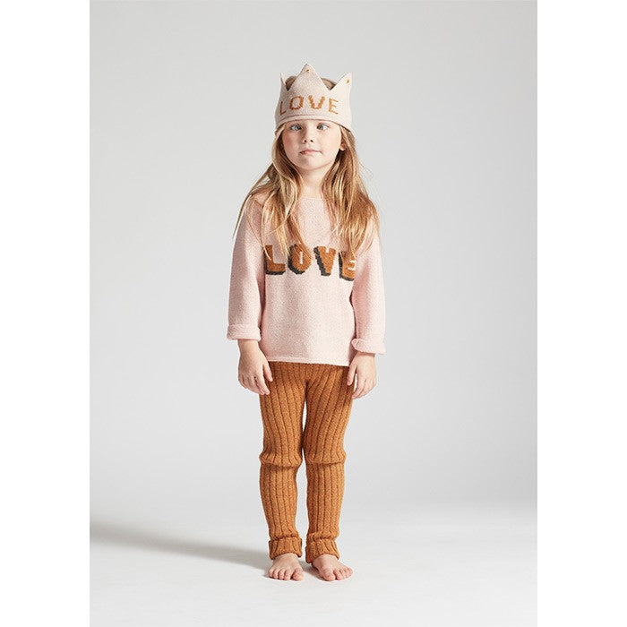 Baby Yellow Alpaca Wool Trousers