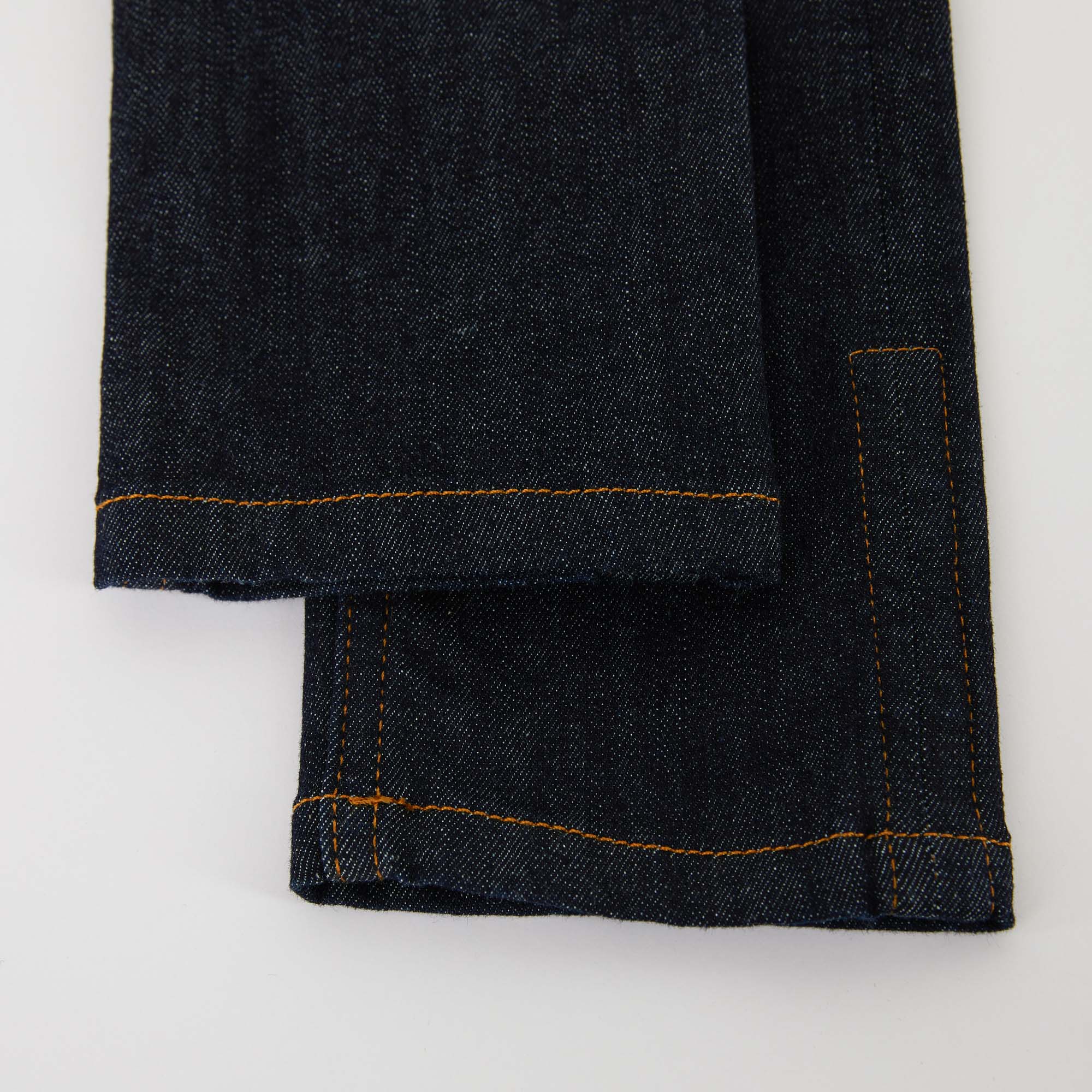 Girls Black Denim Trousers