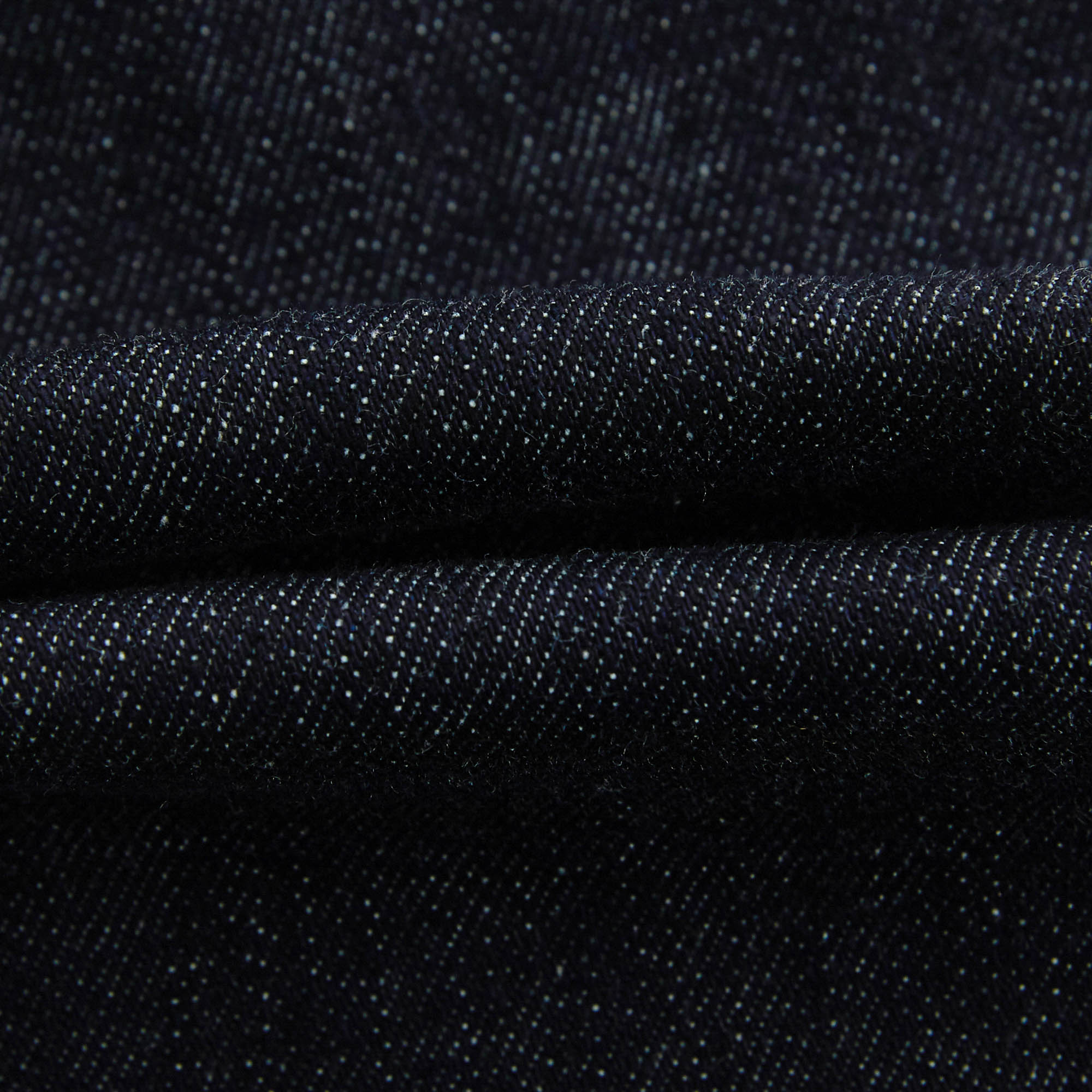 Girls Black Denim Trousers