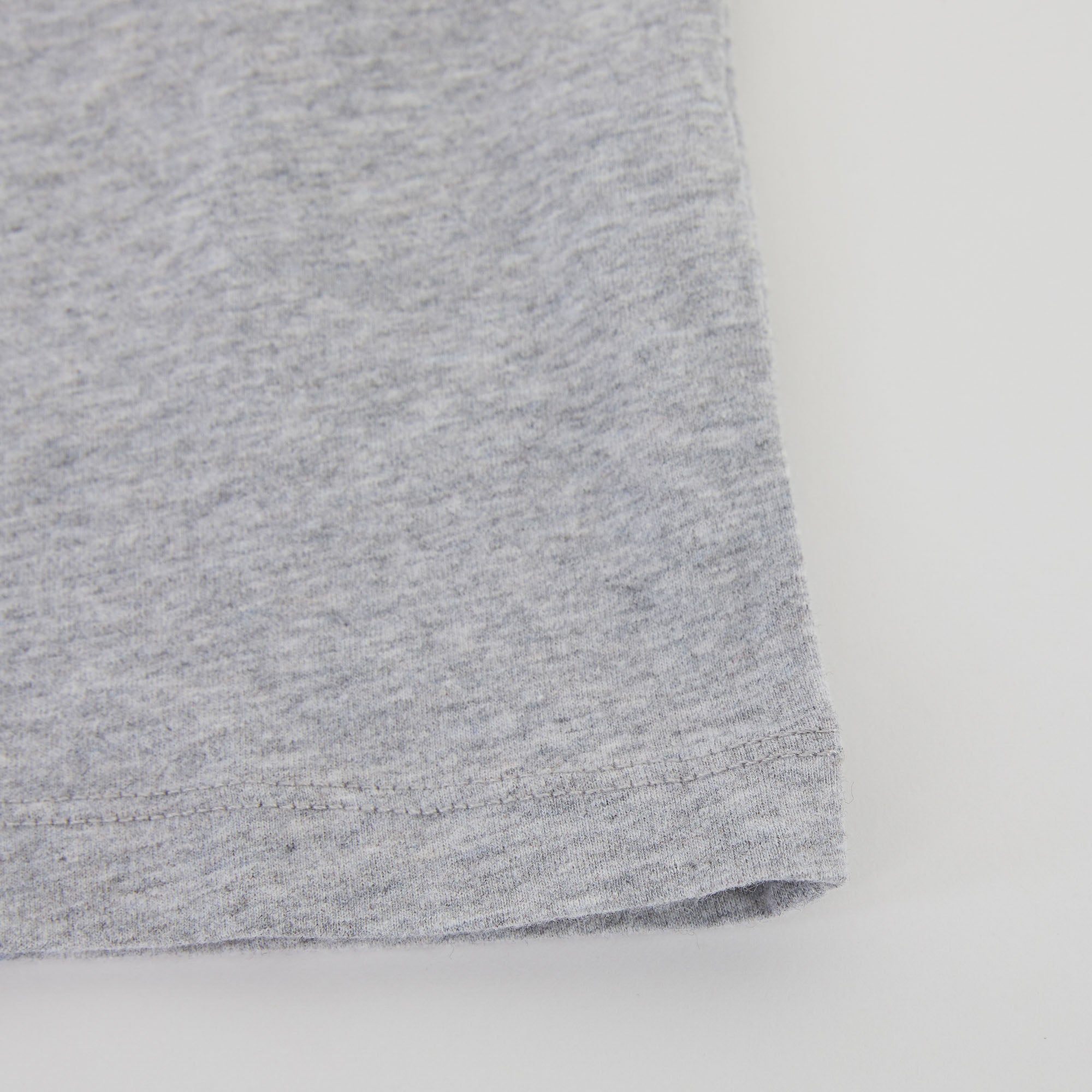 Girls Grey Logo Cotton T-Shirt