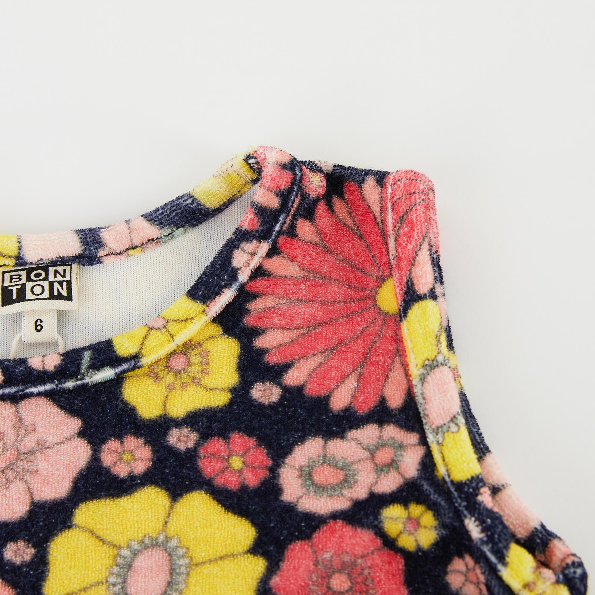 Girls Multicolor Flower Cotton Vest