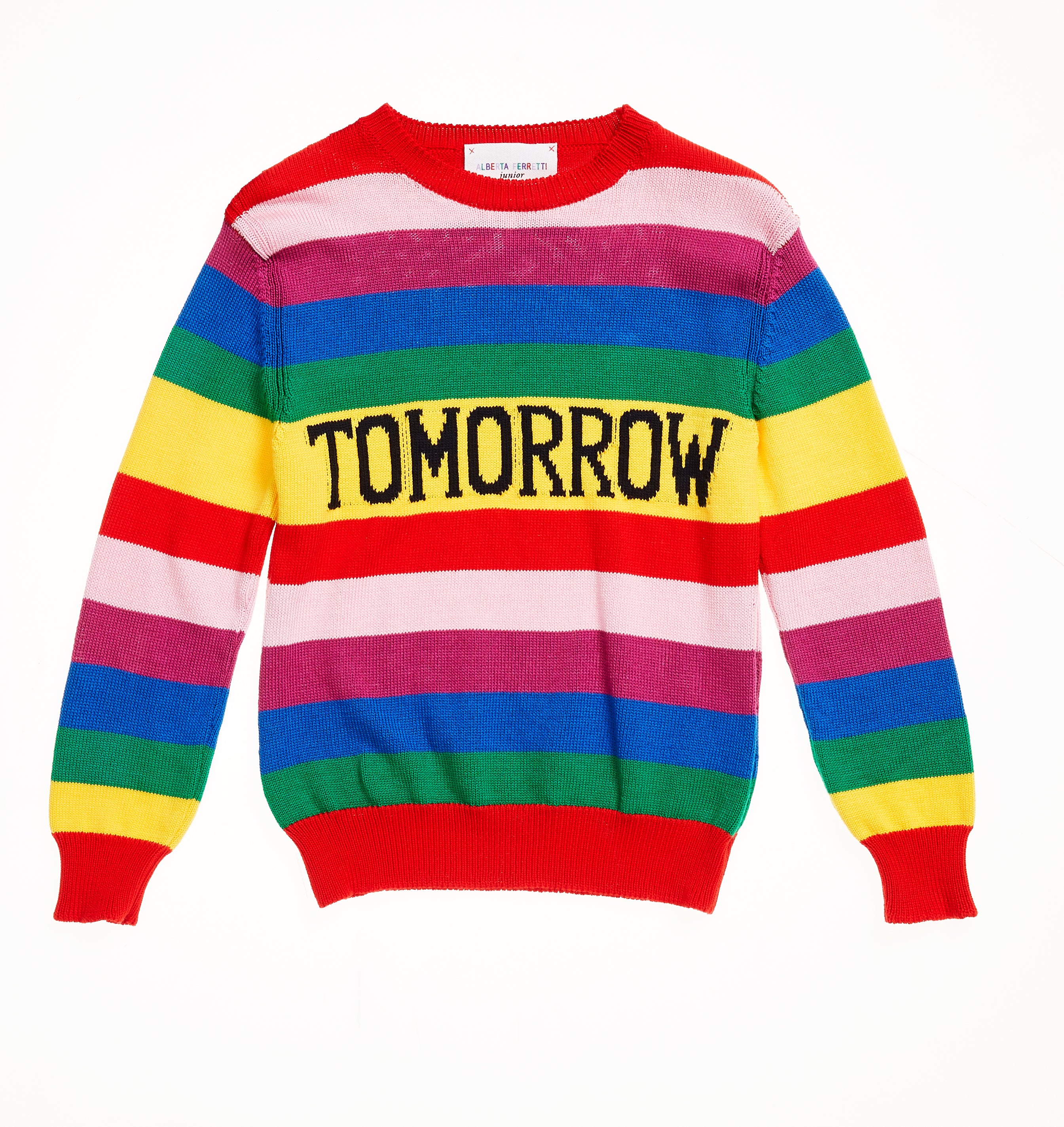 Girls Chromatic Cotton Sweater