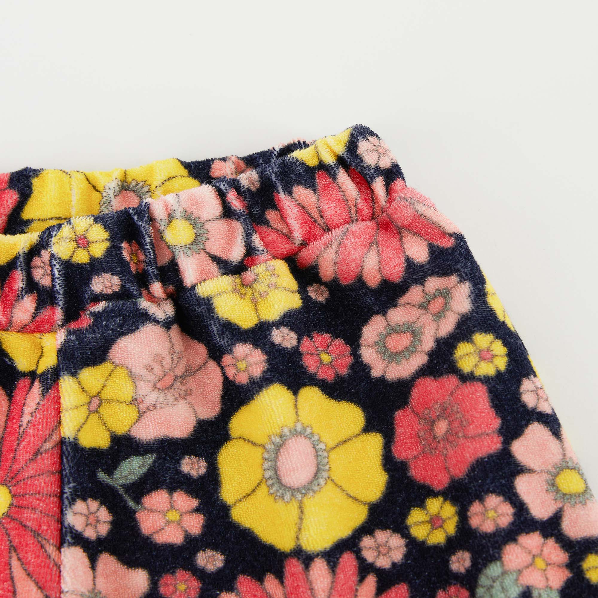 Girls Multicolor Flower Trousers