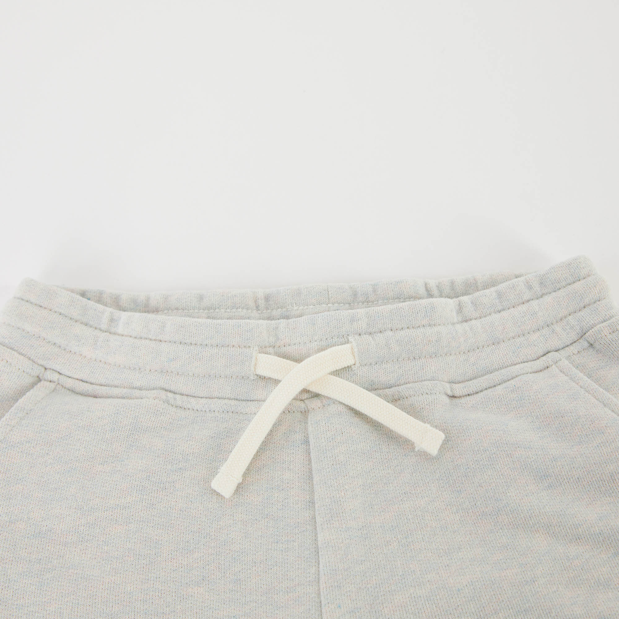 Girls Grey Cotton Shorts