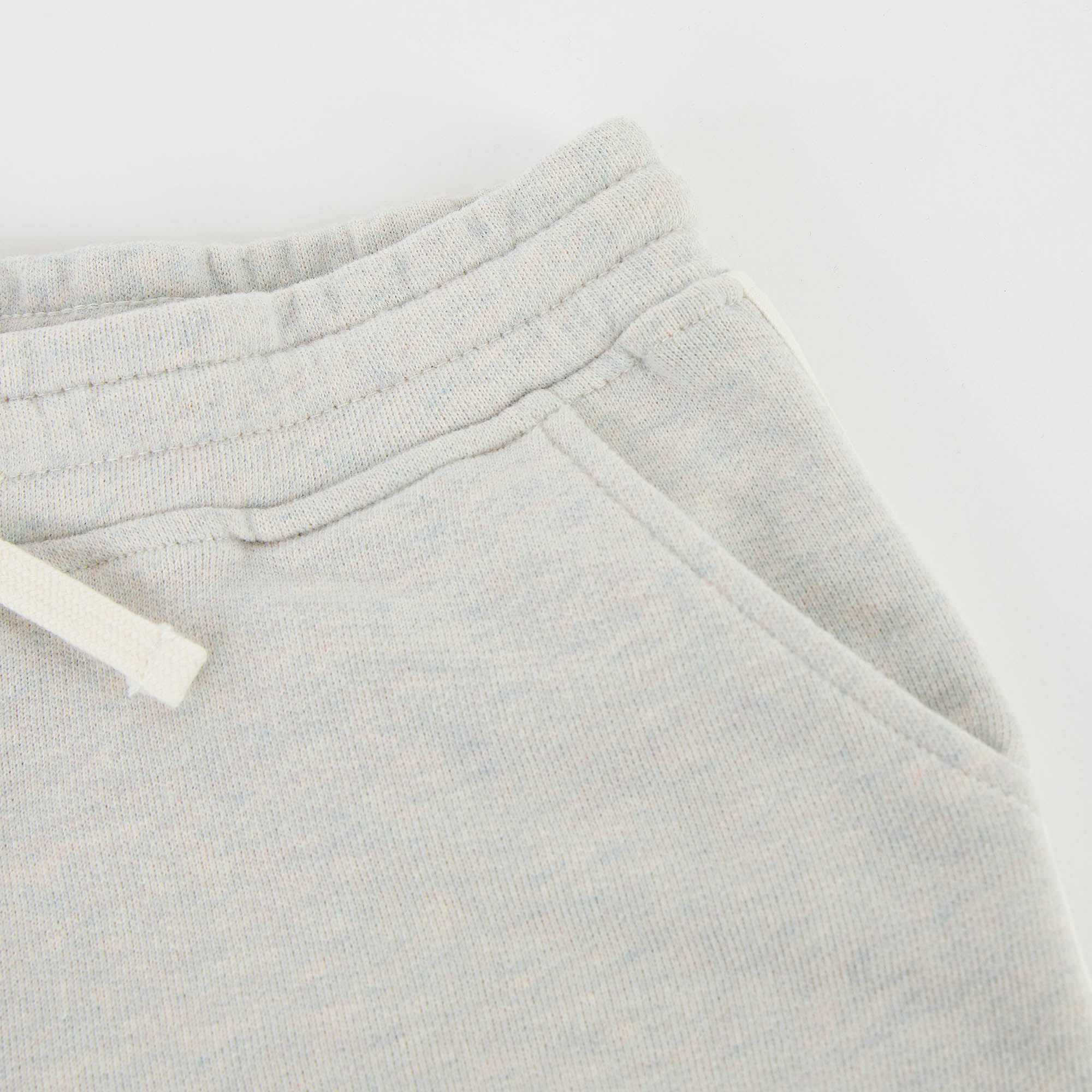 Girls Grey Cotton Shorts