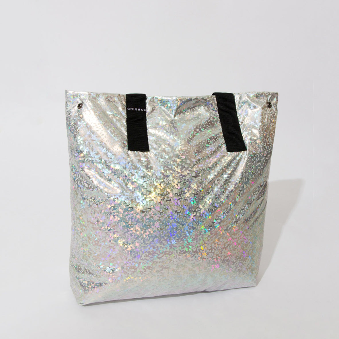 Girls Silver Ballet Bag