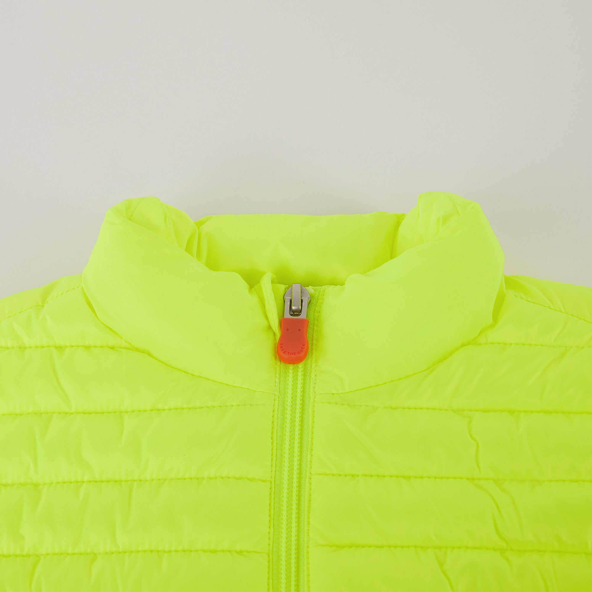 Boys & Girls Fluo Yellow Padded Gilet