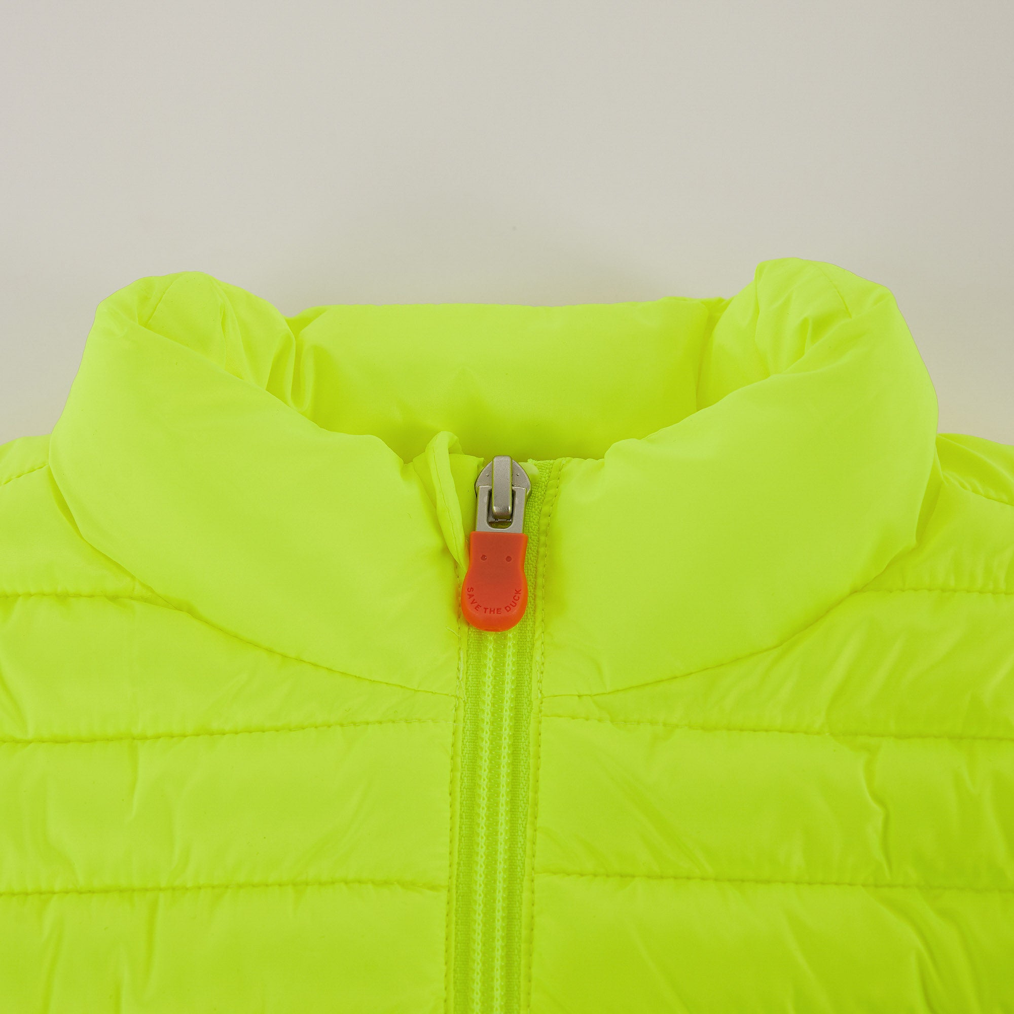Boys & Girls Fluo Yellow Padded Gilet