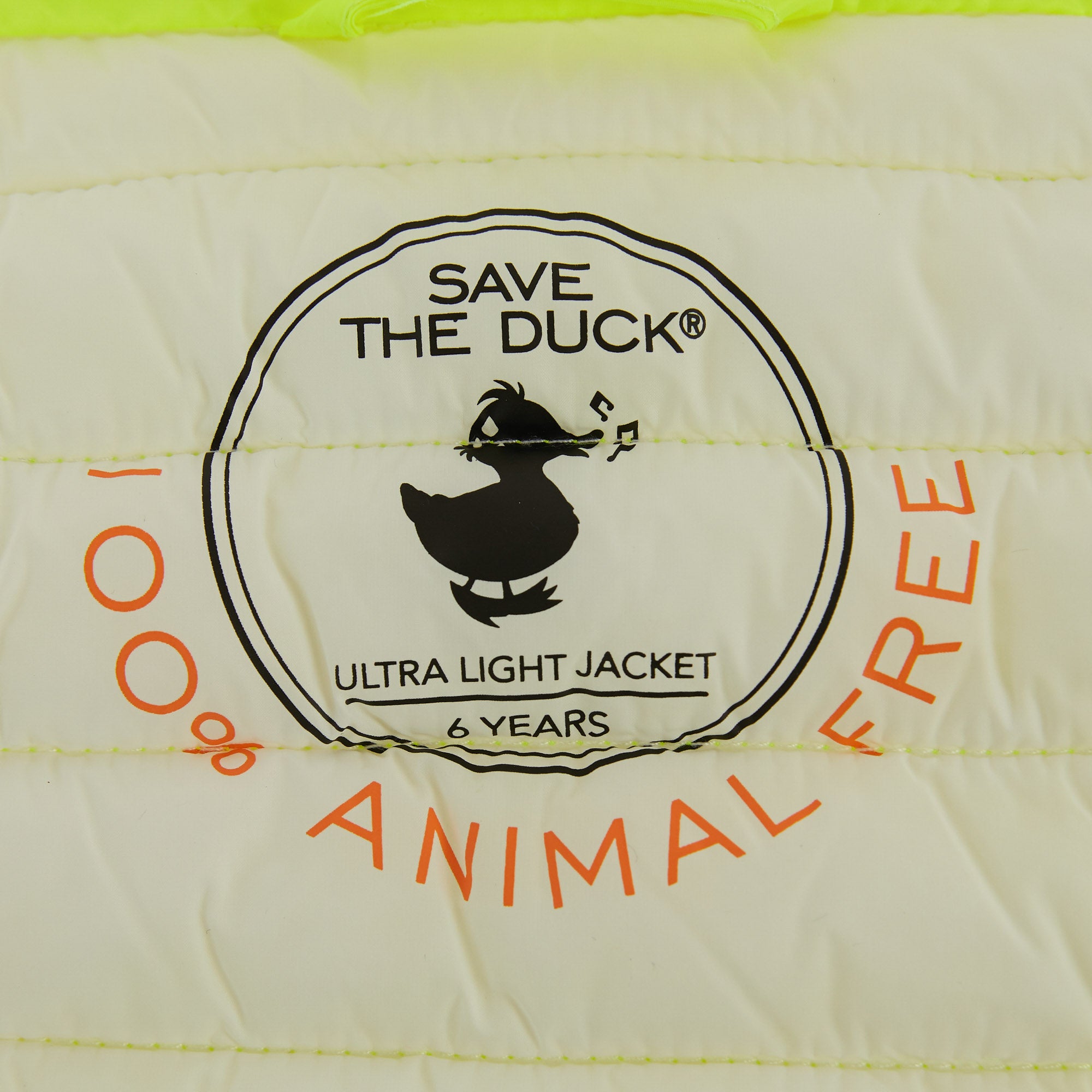 Boys & Girls Fluo Yellow Padded Gilet