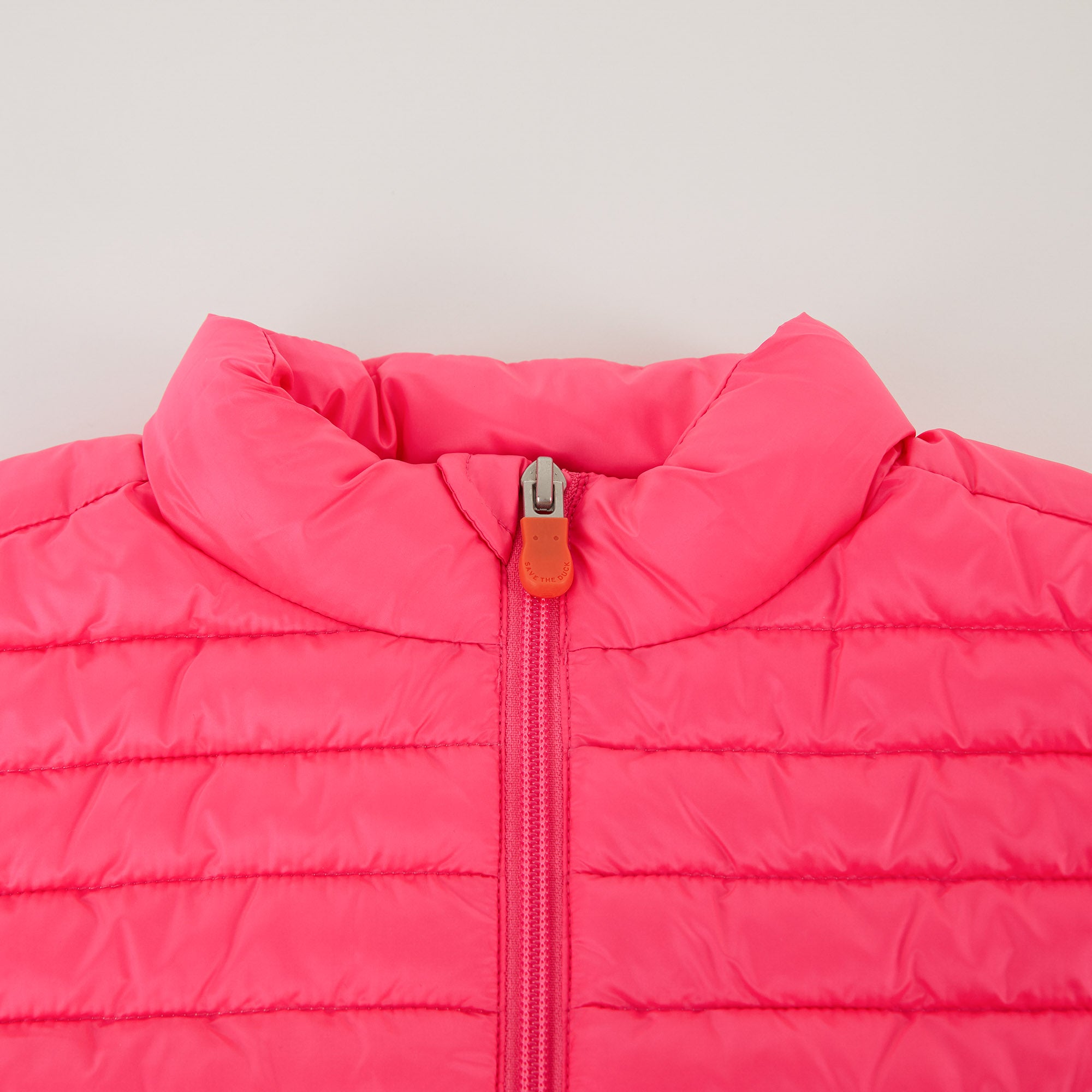 Boys & Girls Fluo Pink Padded Gilet