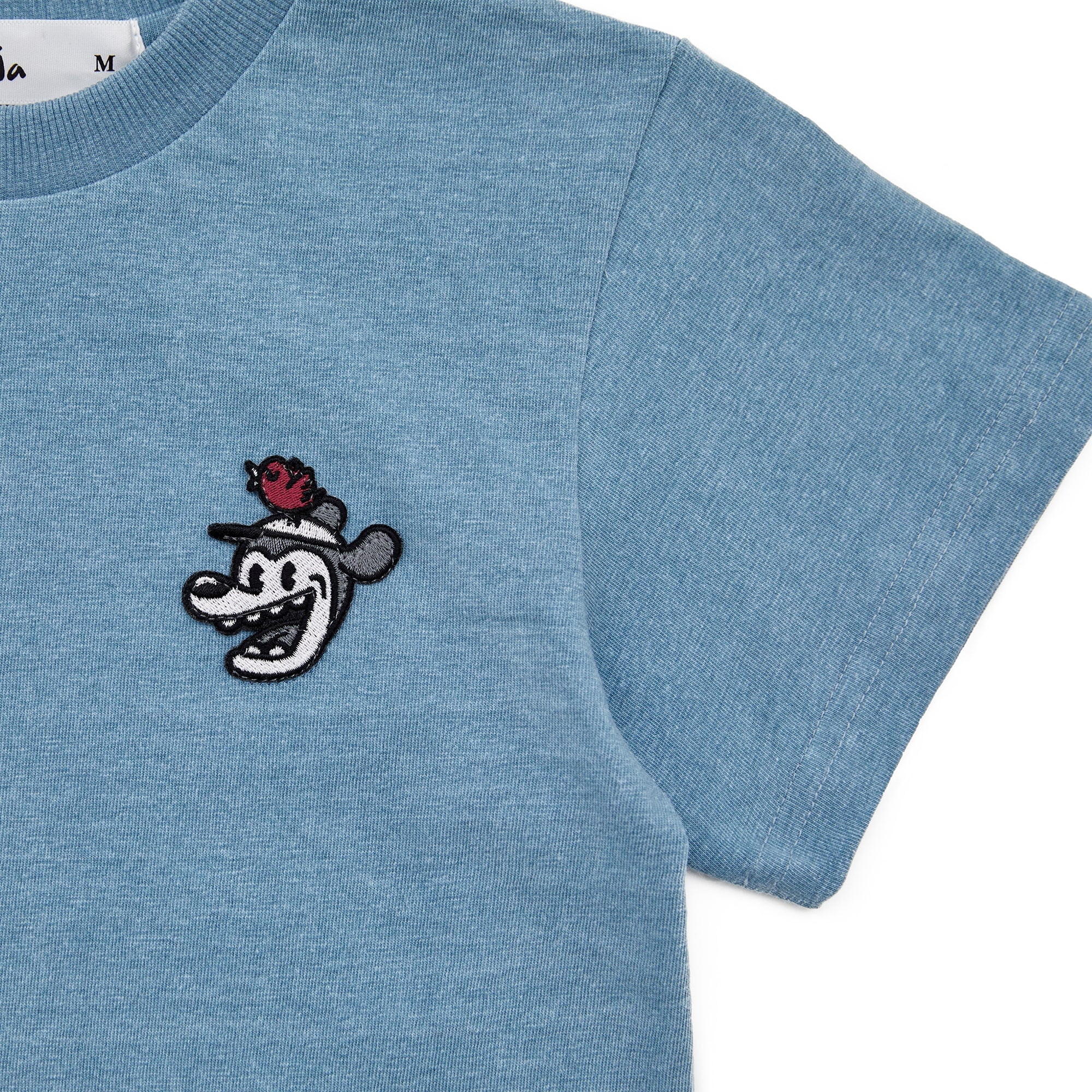 Boys & Girls Blue Cotton T-Shirt