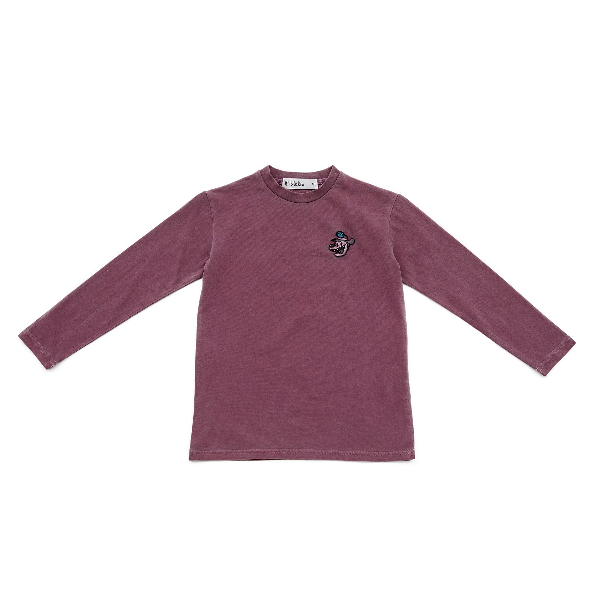Boys & Girls Wine Red Cotton T-Shirt